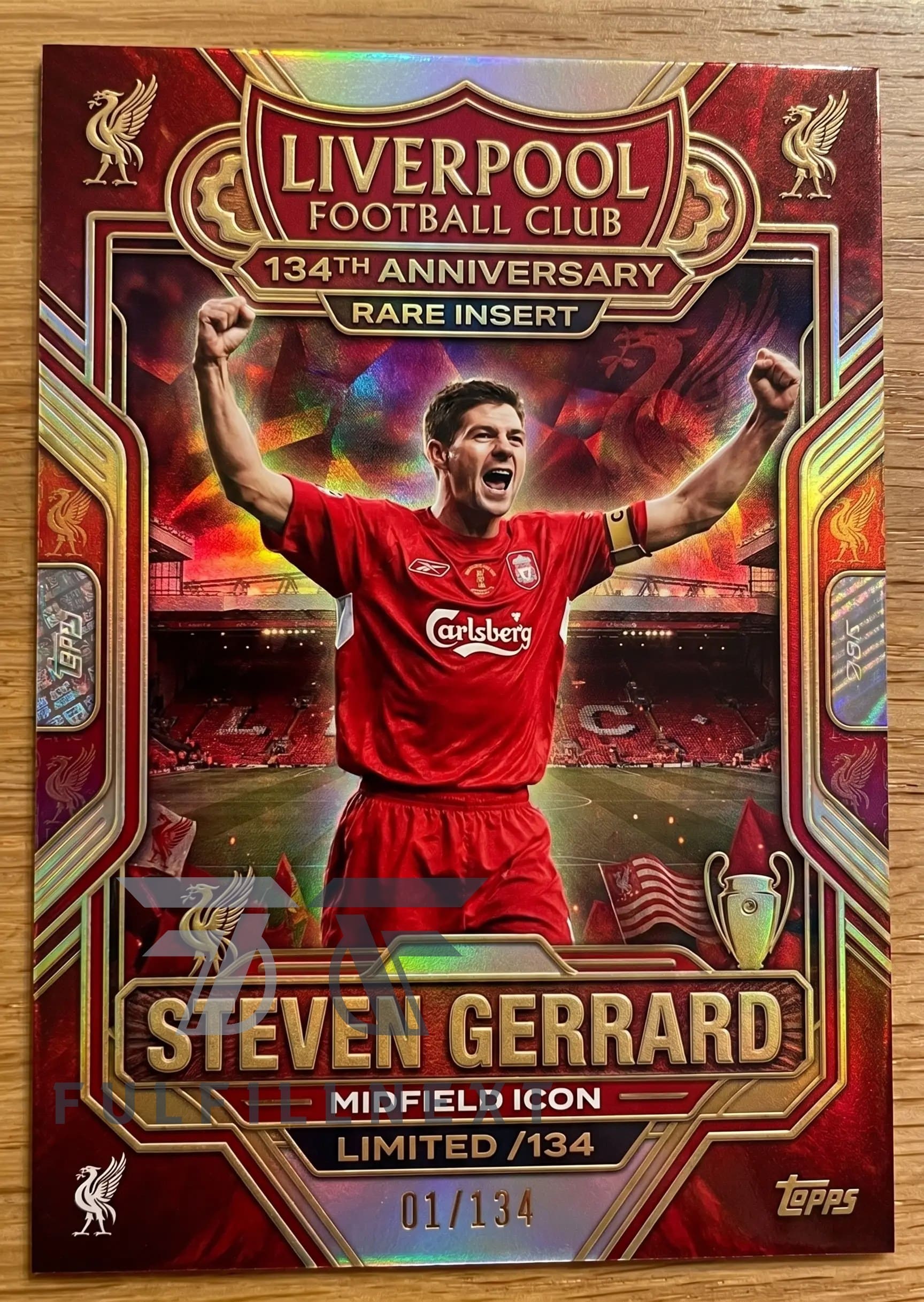 Liverpool Football Club 134th Anniversary Trading Cards - Image 4