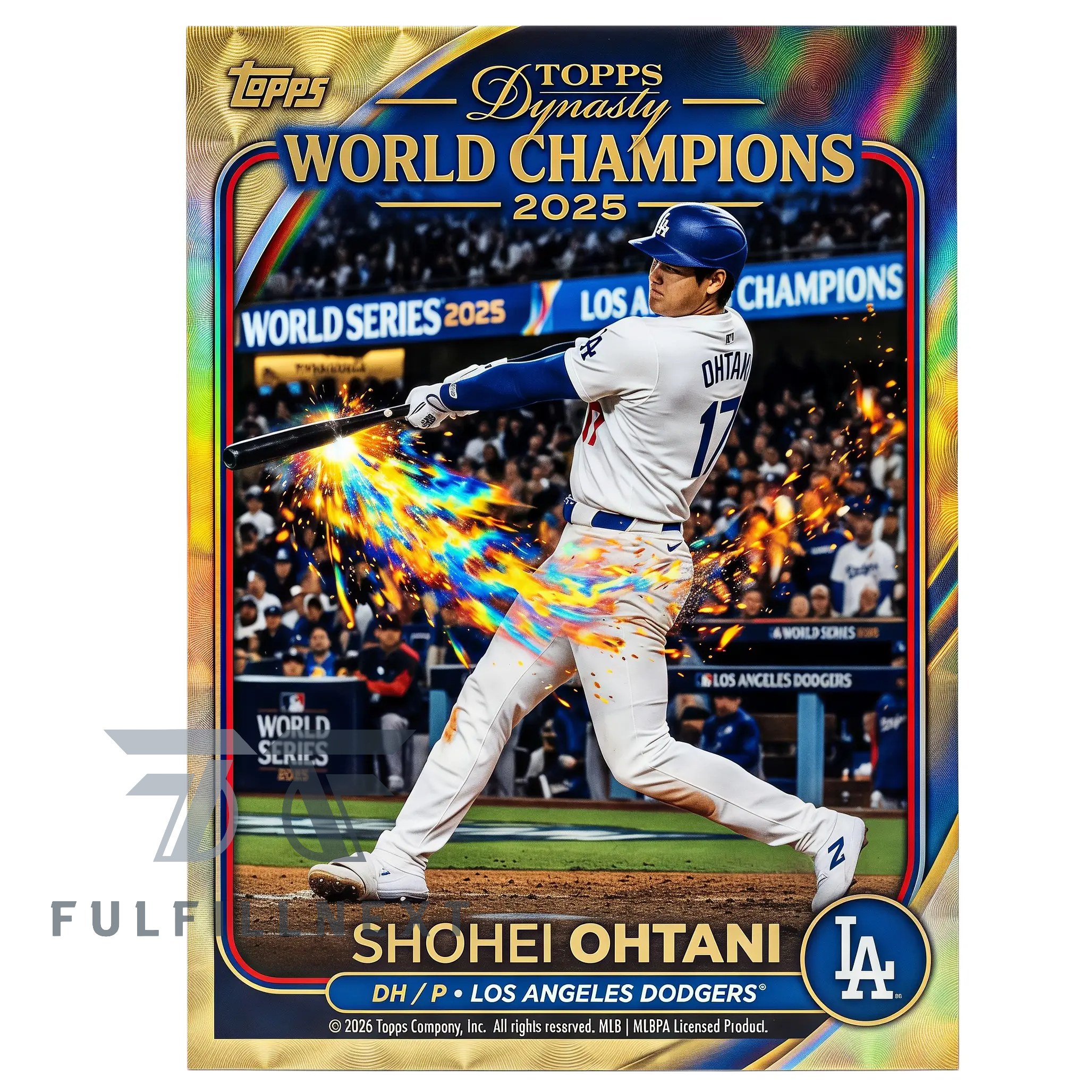 Los Angeles Dodgers World Champion 2025 Trading Cards - Image 2