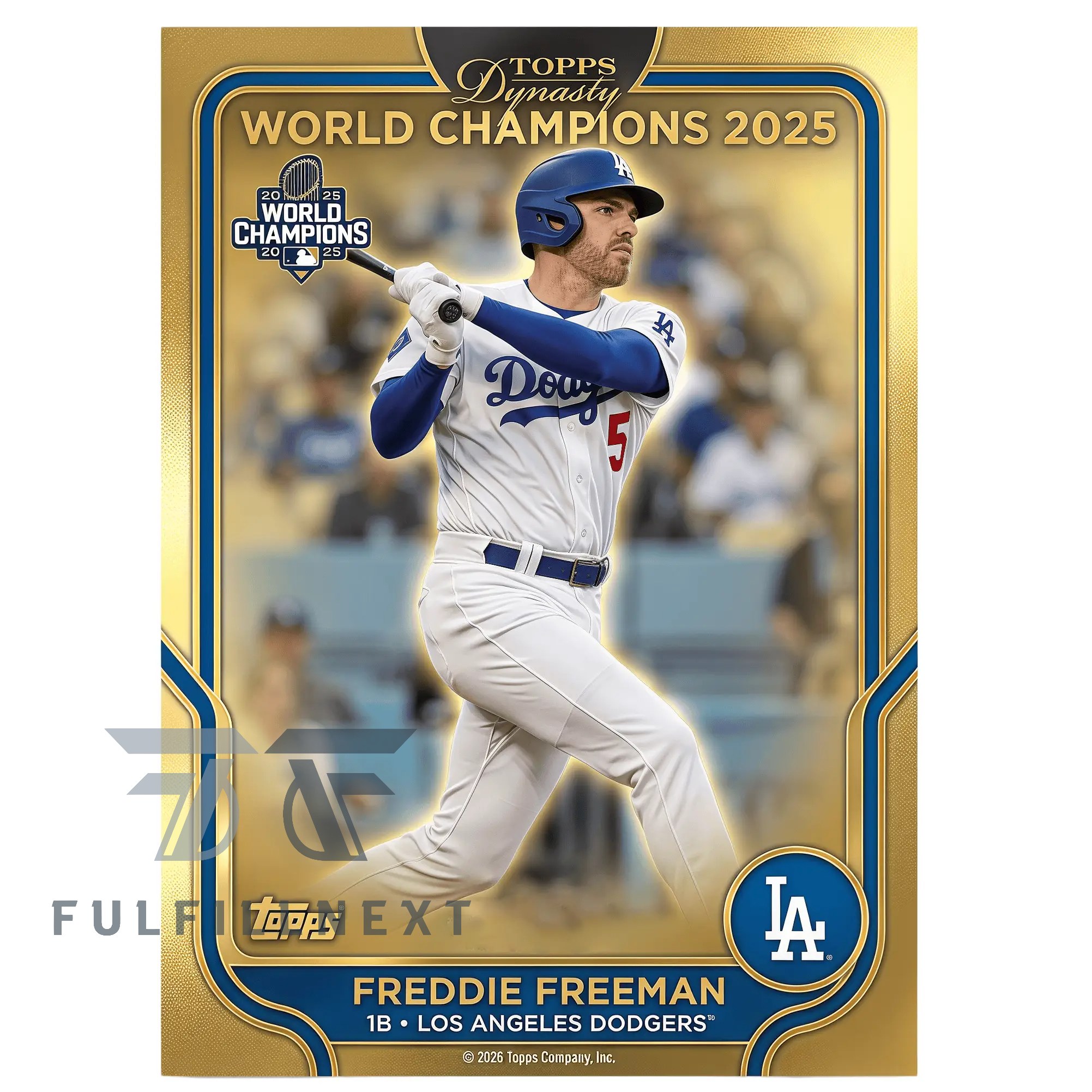 Los Angeles Dodgers World Champion 2025 Trading Cards - Image 3