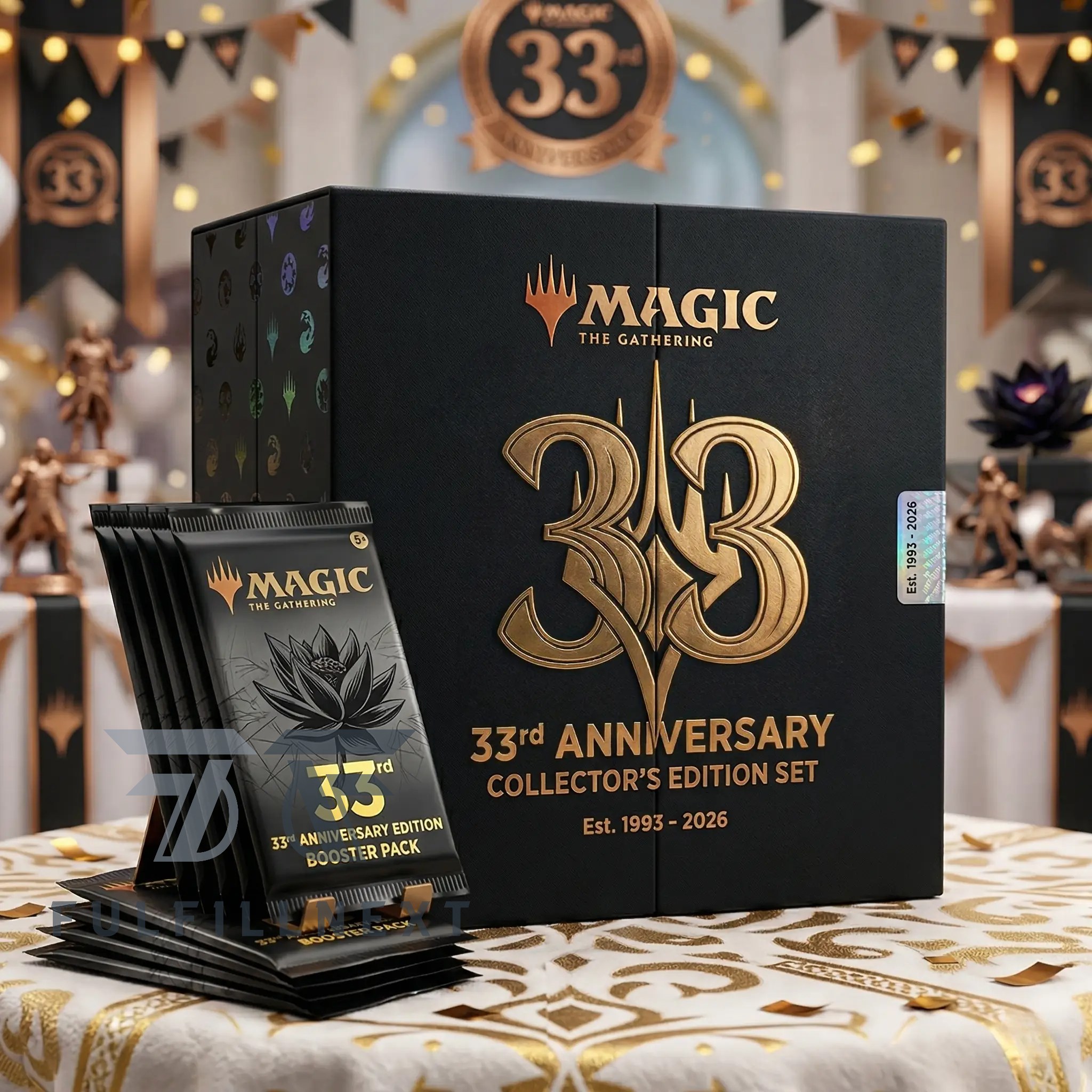 Magic The Gathering 33rd Anniversary Trading Cards