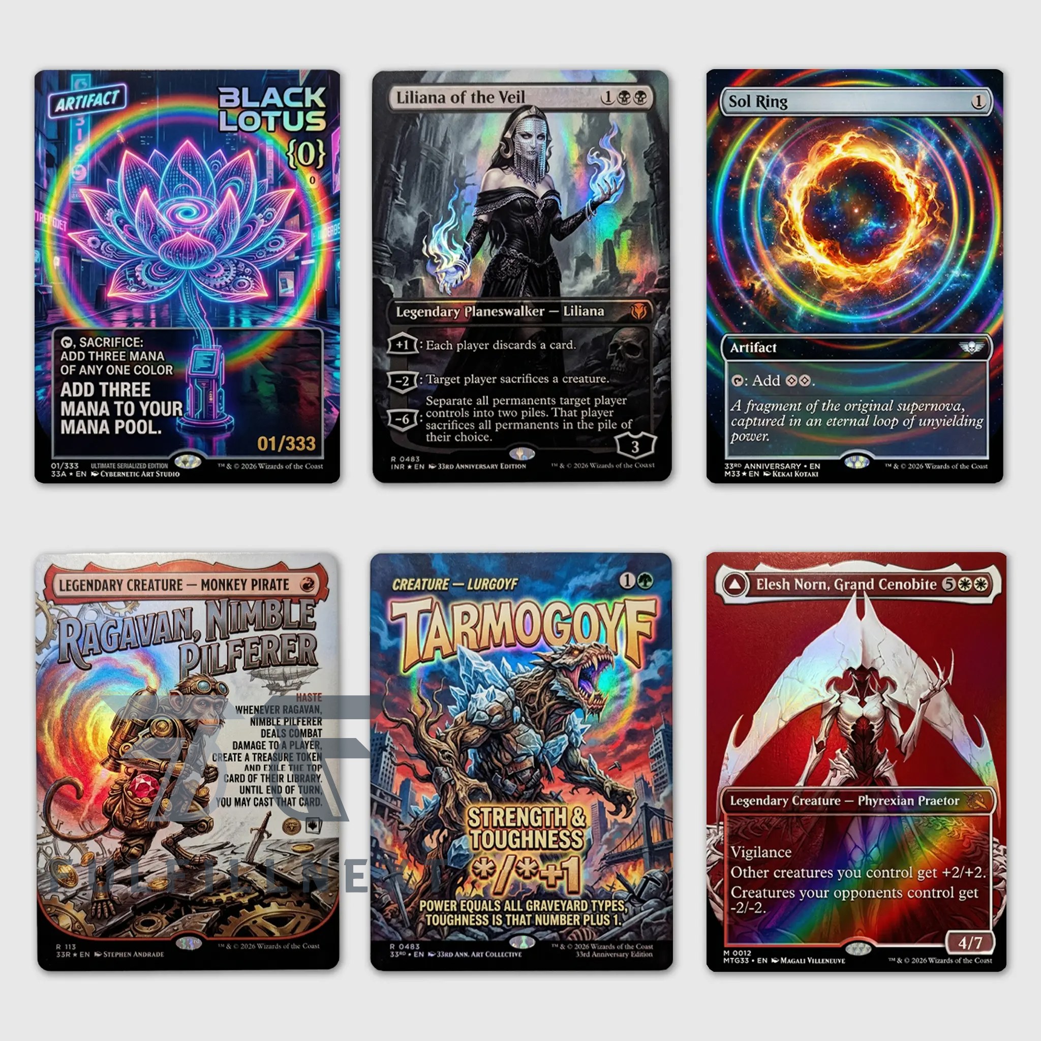 Magic The Gathering 33rd Anniversary Trading Cards - Image 2