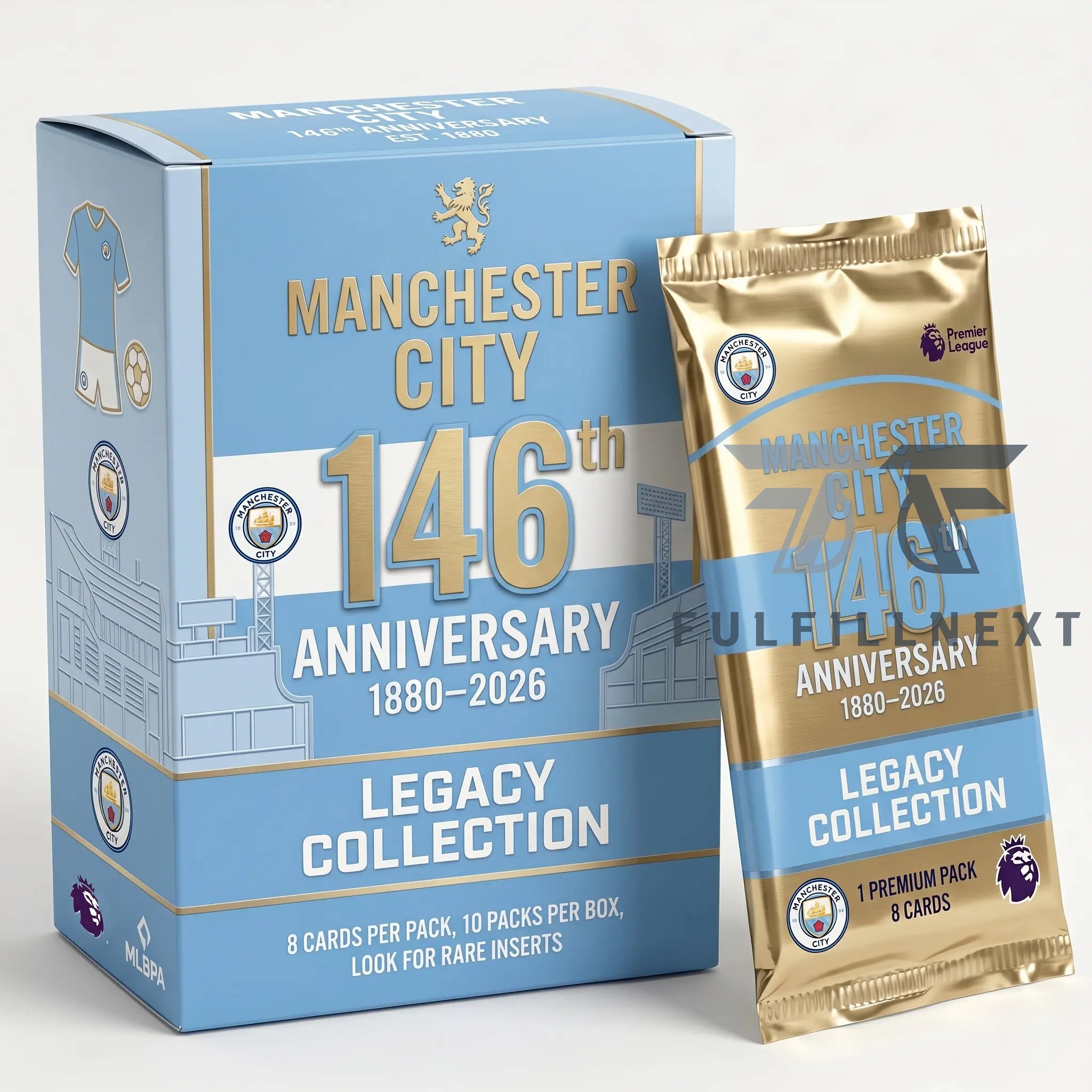 Manchester City 146th Anniversary Trading Cards