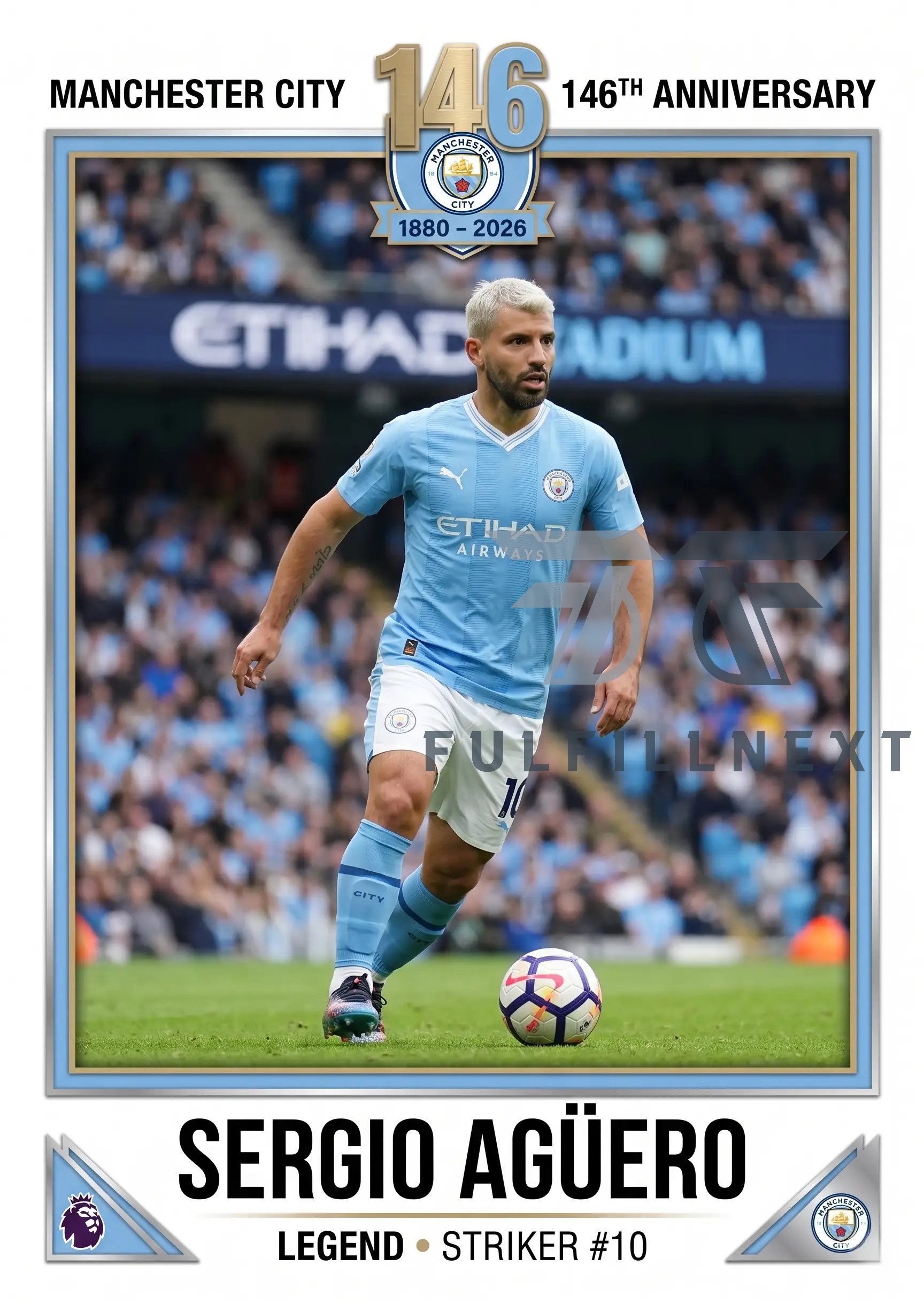 Manchester City 146th Anniversary Trading Cards - Image 4