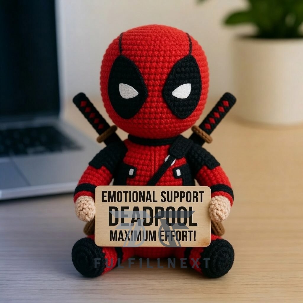 Marvel Emotional Support Crochet Doll