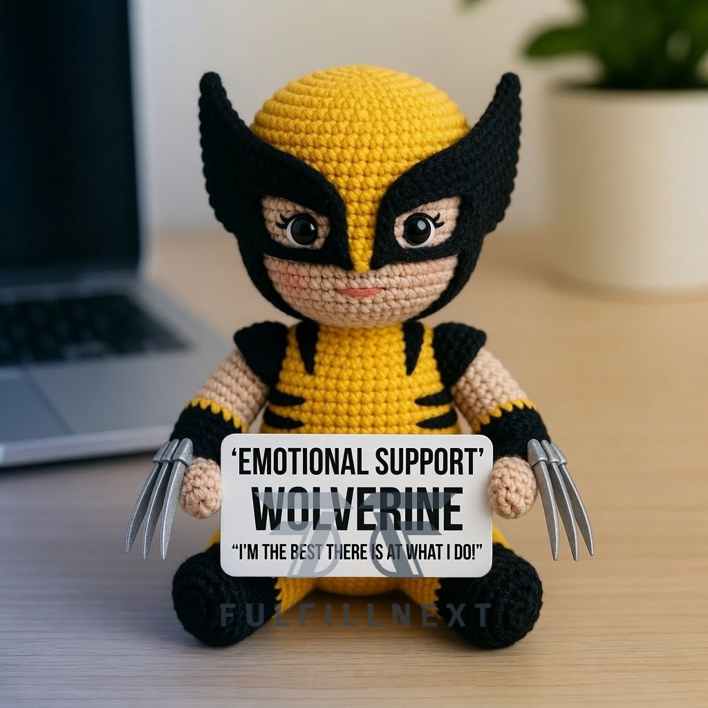 Marvel Emotional Support Crochet Doll - Image 2