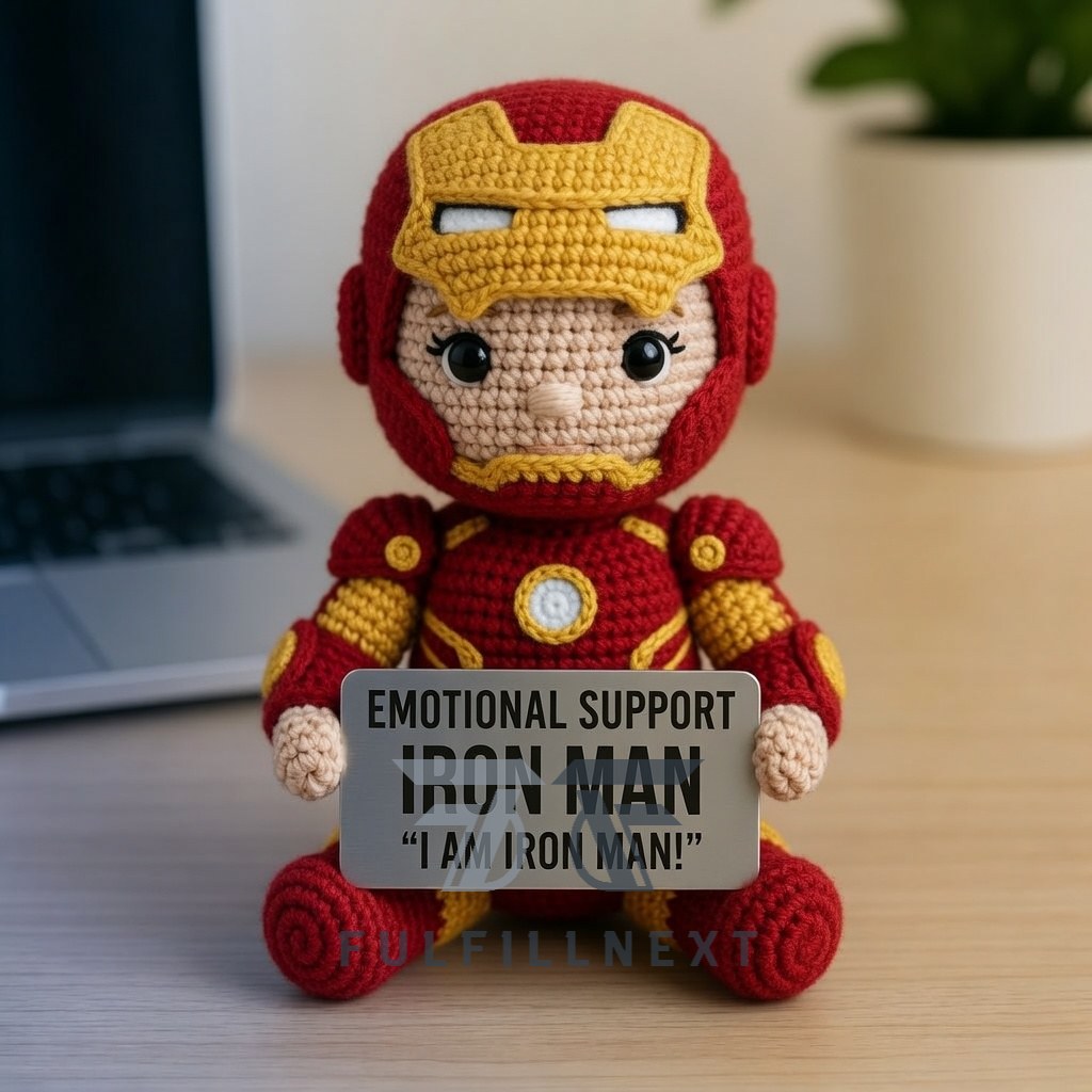 Marvel Emotional Support Crochet Doll - Image 6