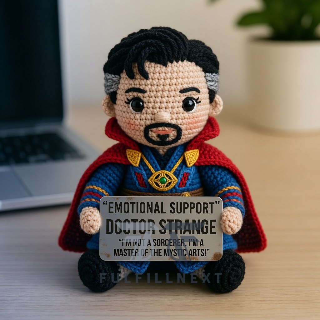 Marvel Emotional Support Crochet Doll - Image 8