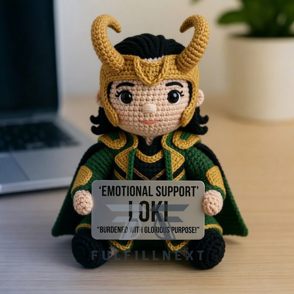 Marvel Emotional Support Crochet Doll - Image 9