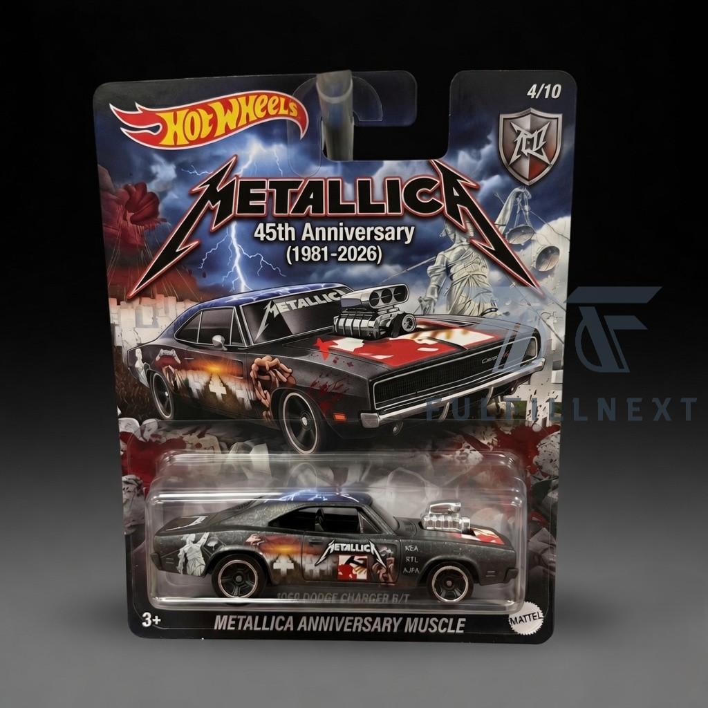 Metallica 45th Anniversary Dodge Charger R/T Hot Wheels