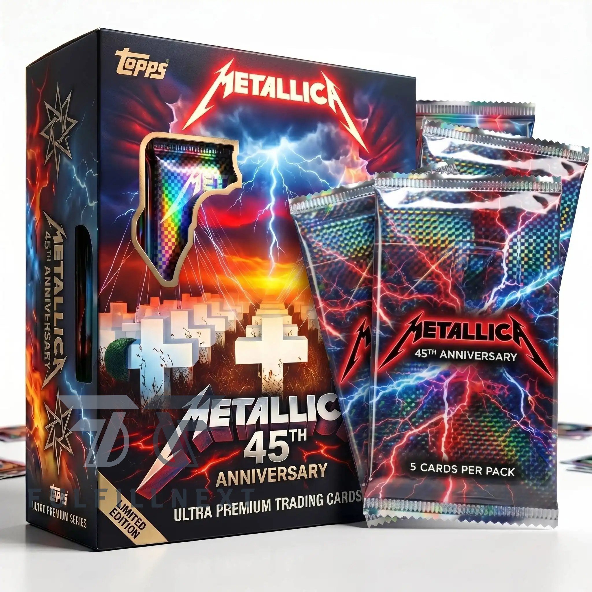 Metallica 45th Anniversary Trading Cards
