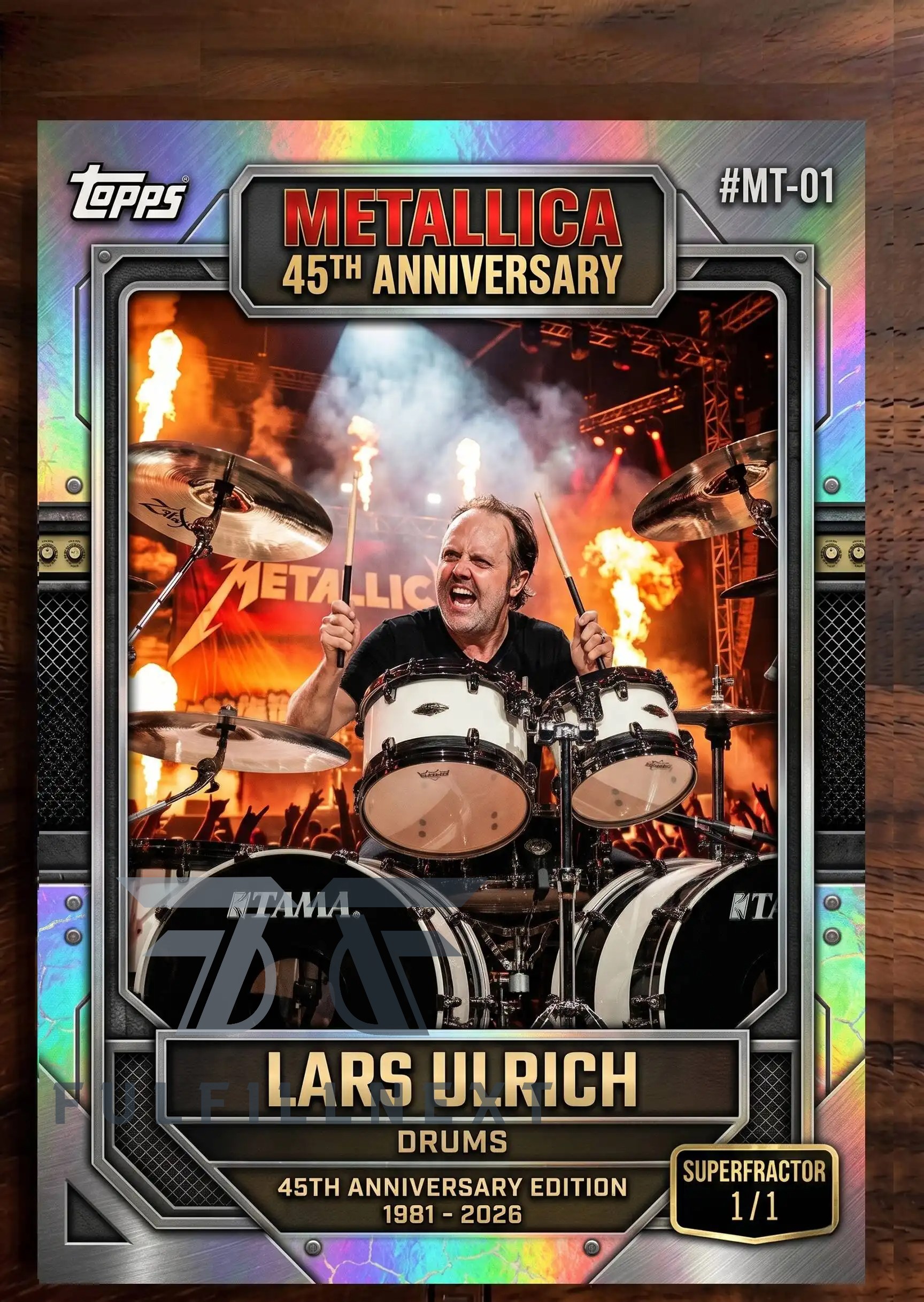 Metallica 45th Anniversary Trading Cards - Image 7