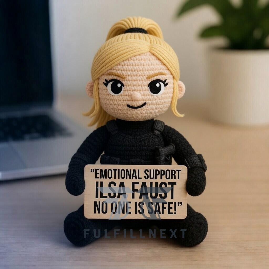 Mission Impossible 30th Anniversary Crochet Doll - Image 2