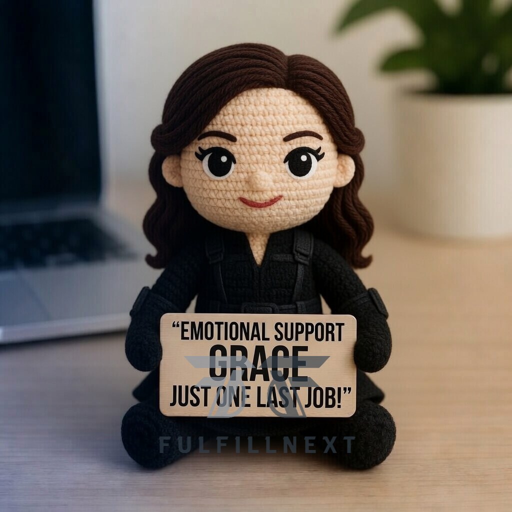 Mission Impossible 30th Anniversary Crochet Doll - Image 6