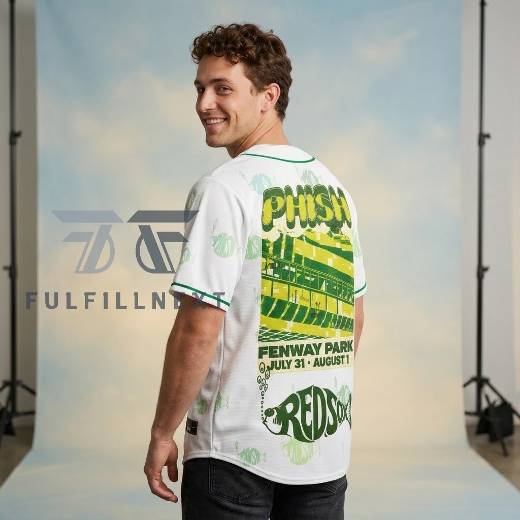 MLB All Team x Phish Summer Tour 2026 Baseball Jersey - Image 3