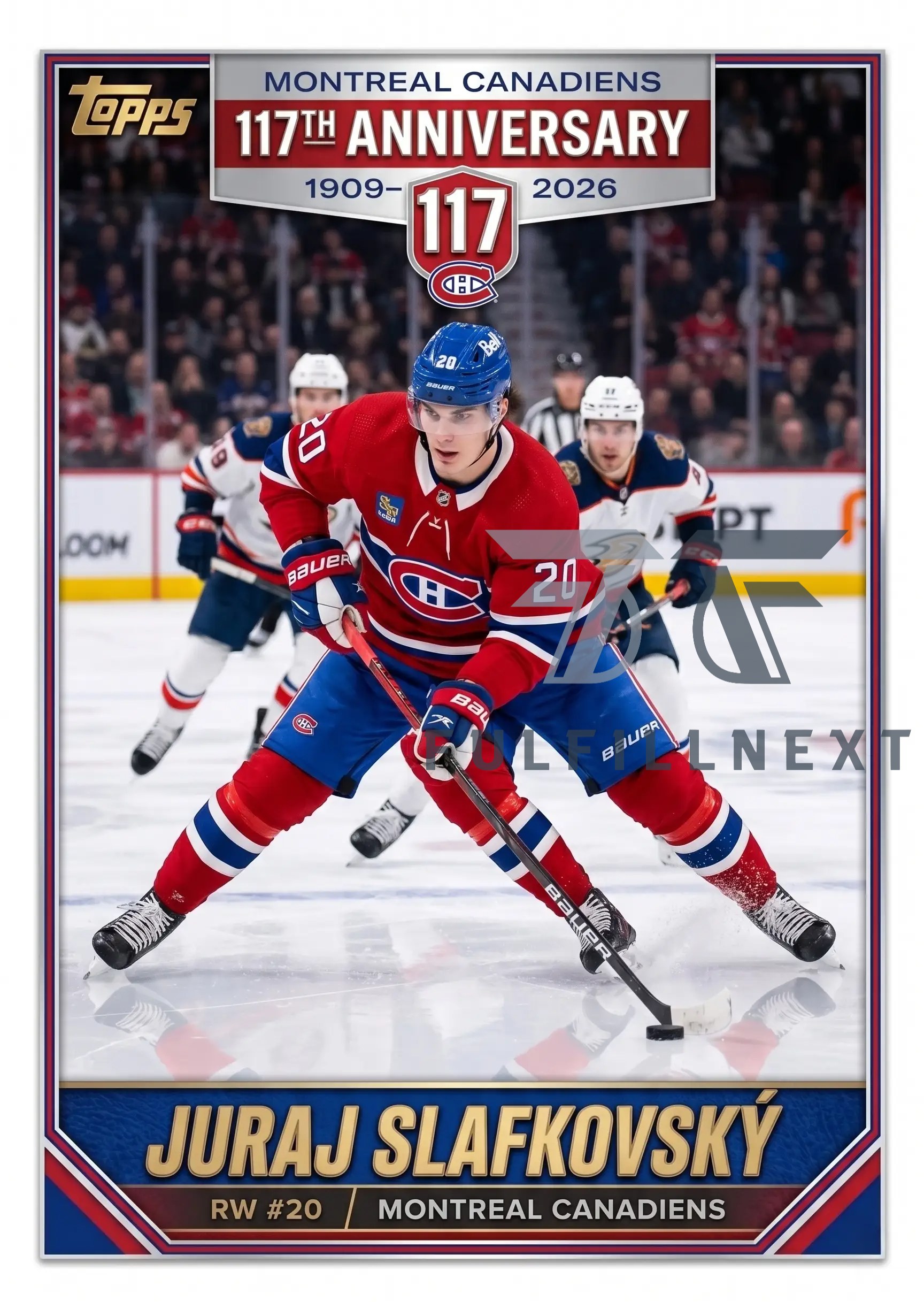 Montreal Canadiens 117th Anniversary Trading Cards - Image 7