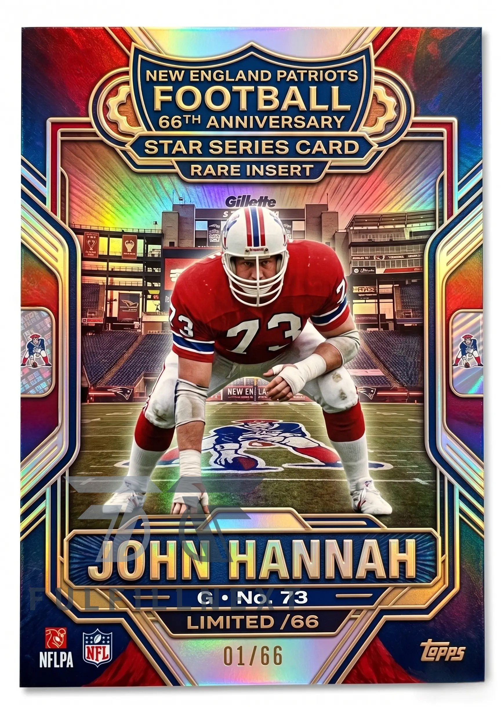 New England Patriots 66th Anniversary Trading Cards - Image 6