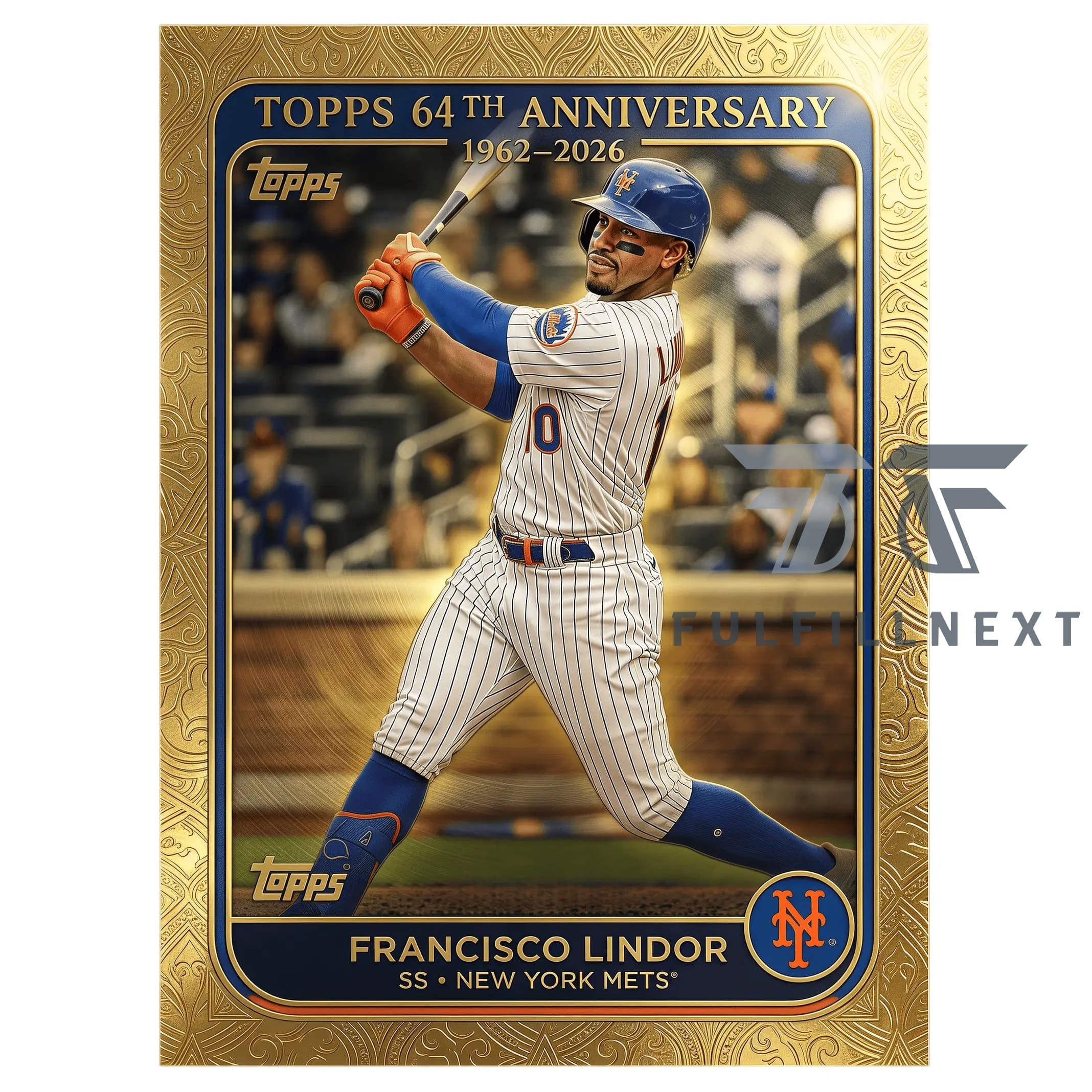 New York Mets 64th Anniversary Trading Cards - Image 3