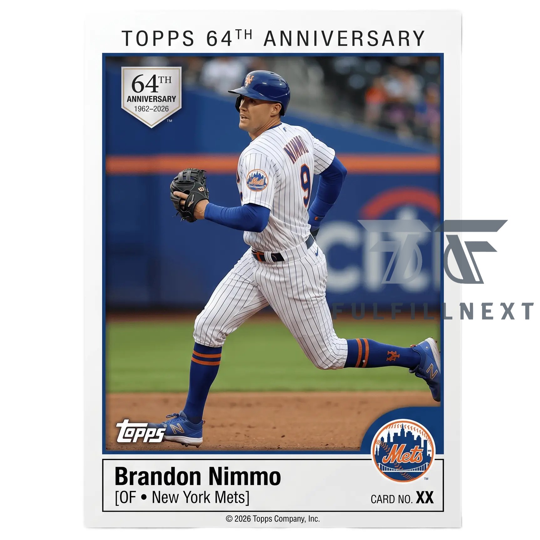 New York Mets 64th Anniversary Trading Cards - Image 5