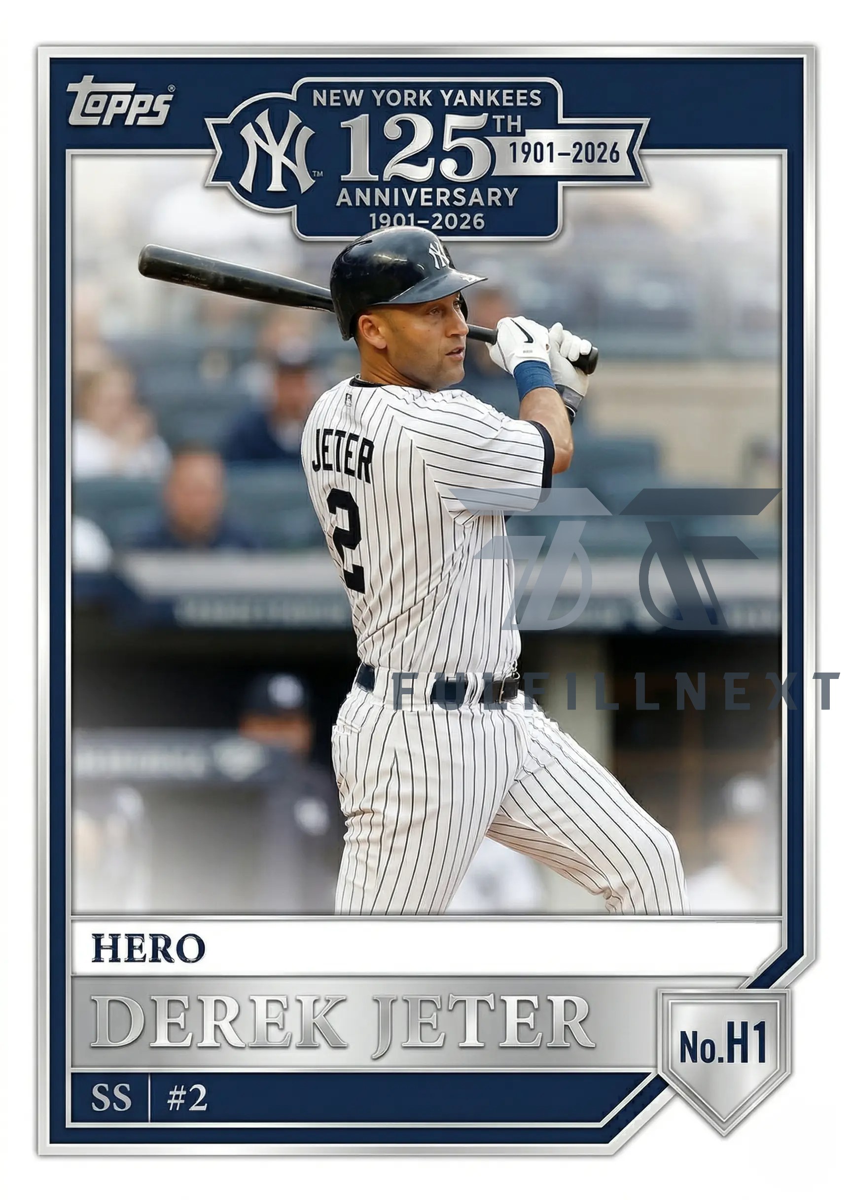 New York Yankees 125th Anniversary Trading Cards - Image 3