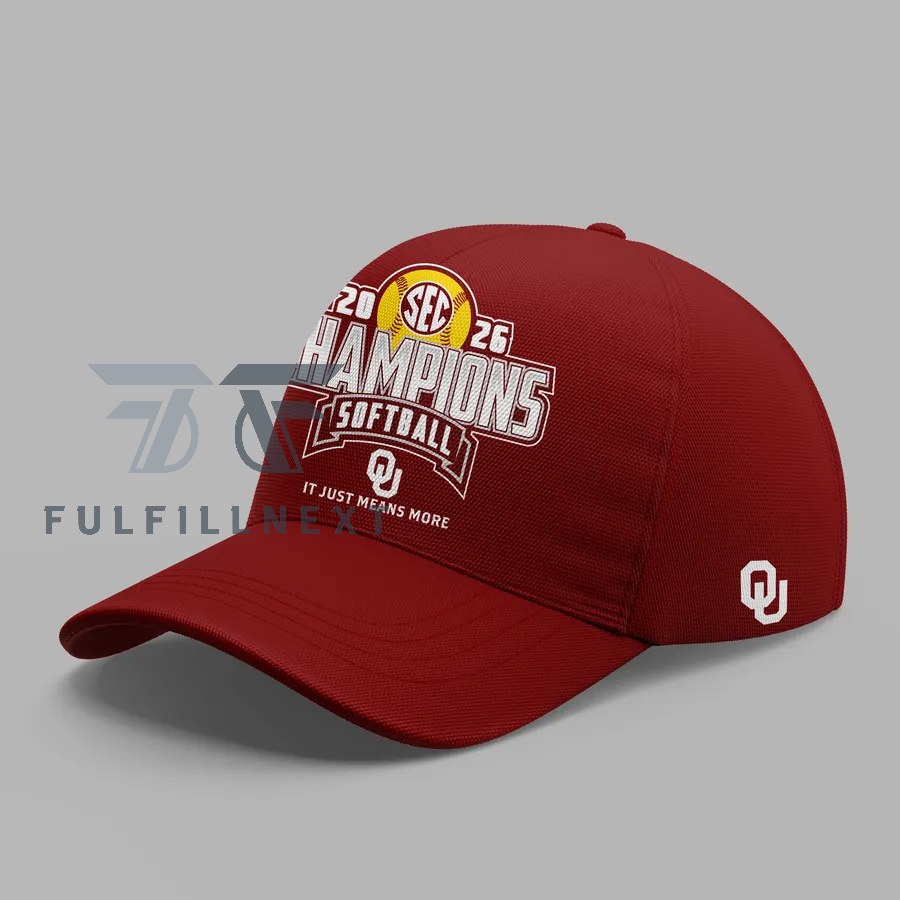 Oklahoma Sooners Back-to-Back SEC Regular Season Softball Champions 2026 T-Shirt - Image 4