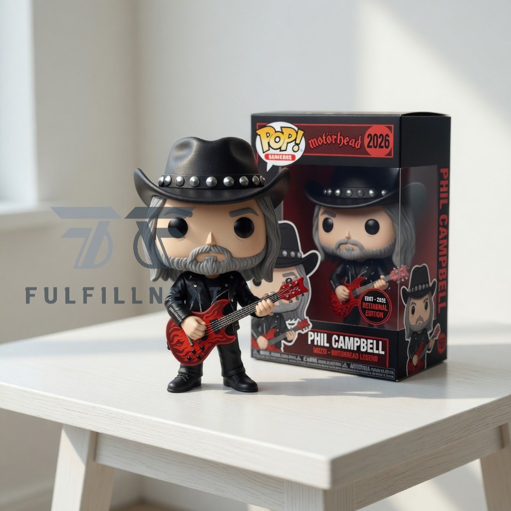 Phil Campbell Motörhead Vinyl Figure - Image 2