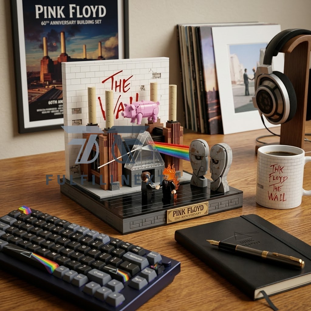 Pink Floyd 60th Anniversary Building Blocks Set - Image 3