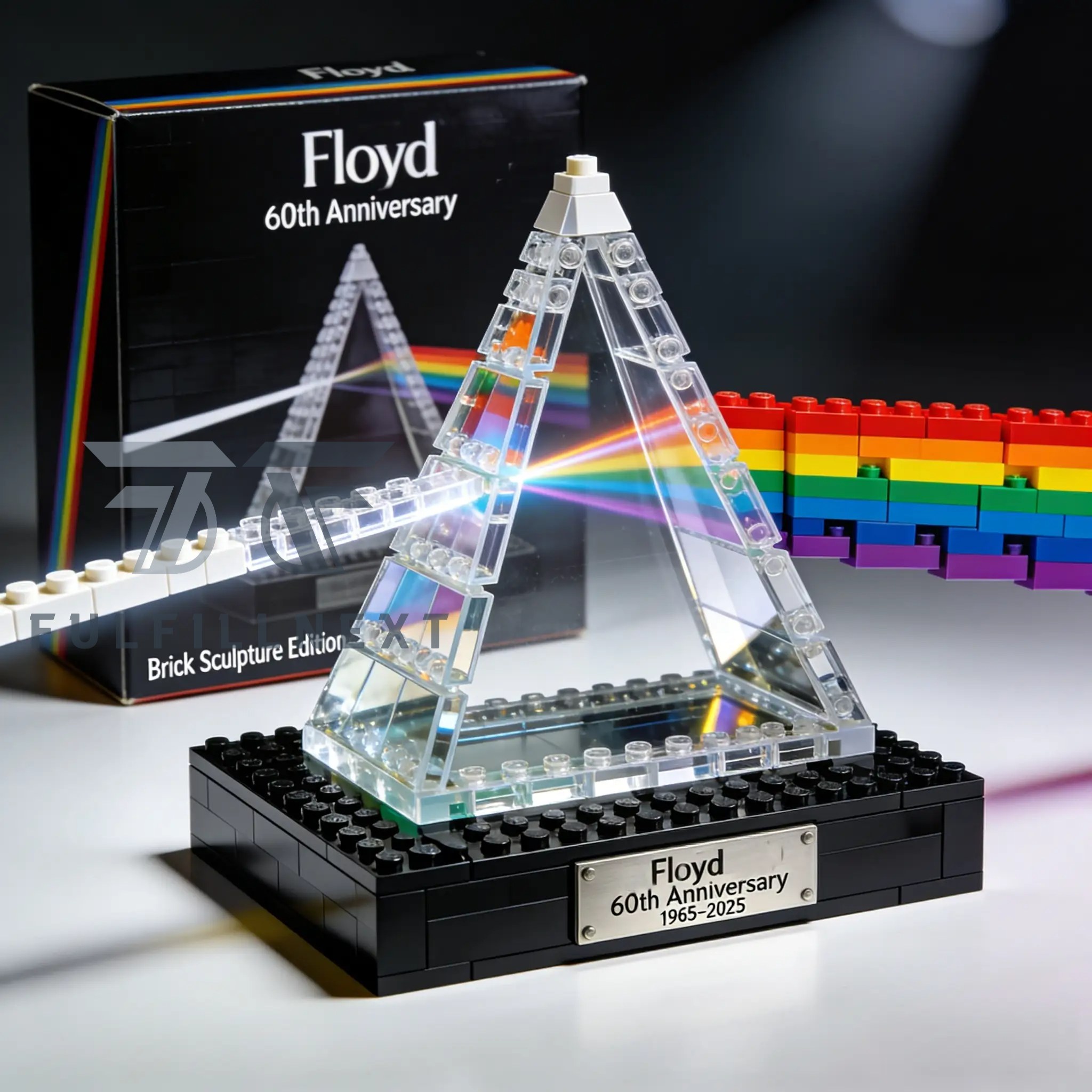 Pink Floyd 60th Anniversary The Dark Side of the Moon Brick Set