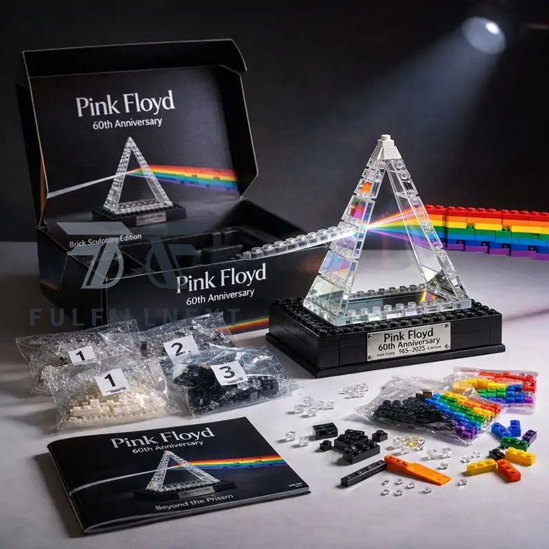 Pink Floyd 60th Anniversary The Dark Side of the Moon Brick Set - Image 2