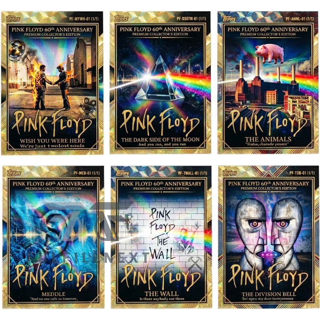 Pink Floyd 60th Anniversary Trading Cards - Image 3