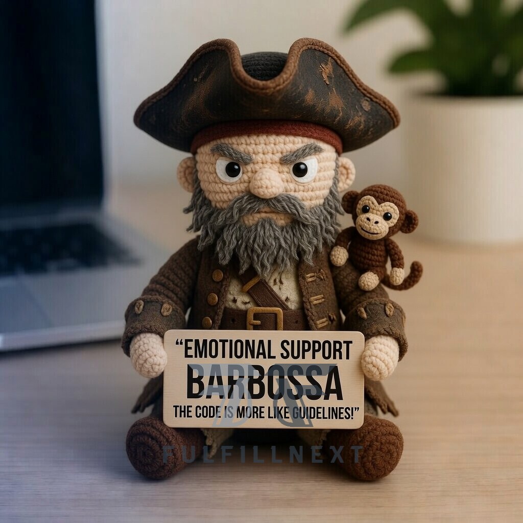 Pirates of the Caribbean Crochet Doll - Image 4