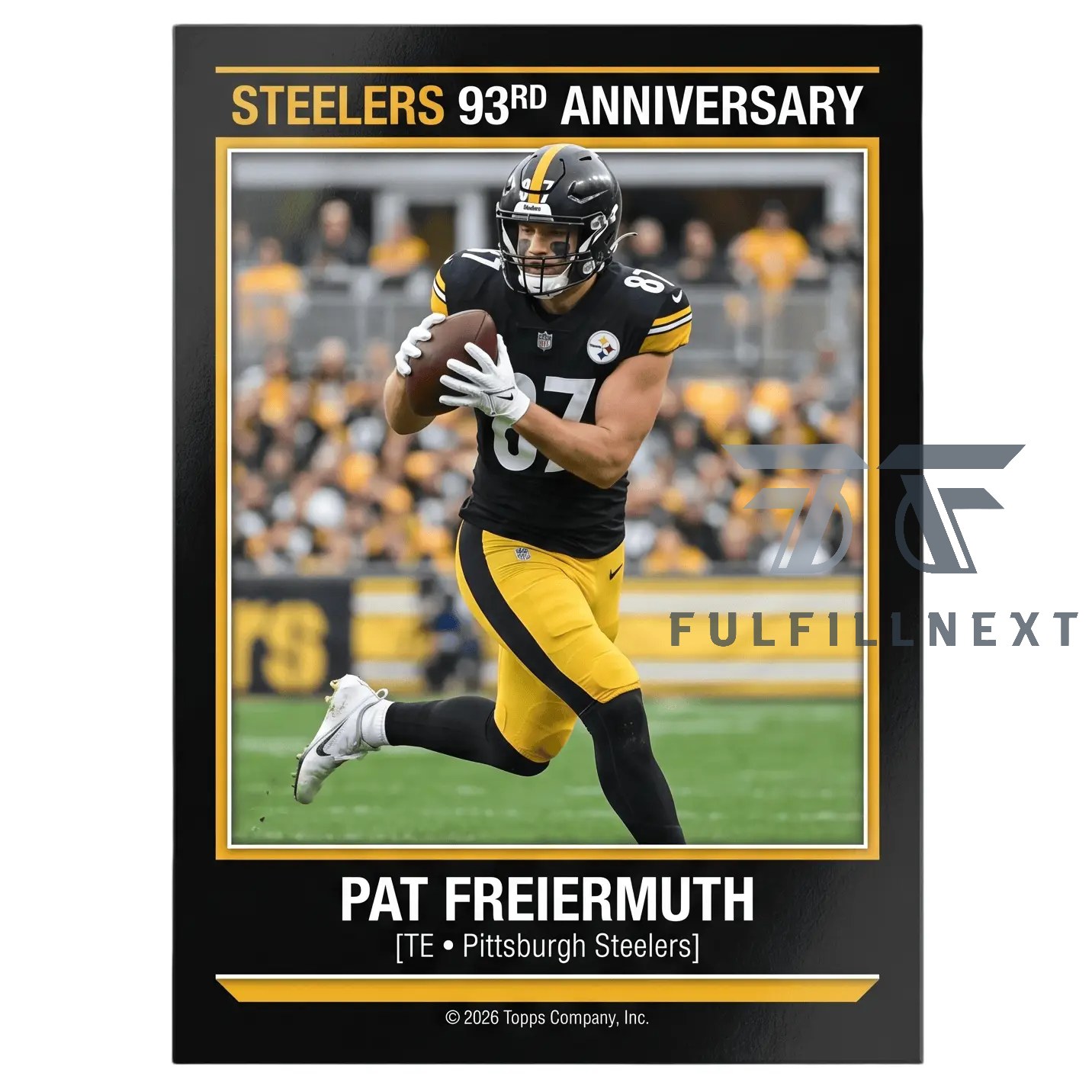Pittsburgh Steelers 93rd Anniversary Trading Cards - Image 7