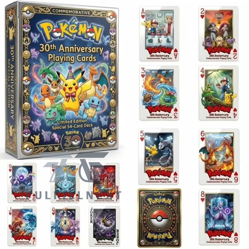Pokémon 30th Anniversary Playing Cards