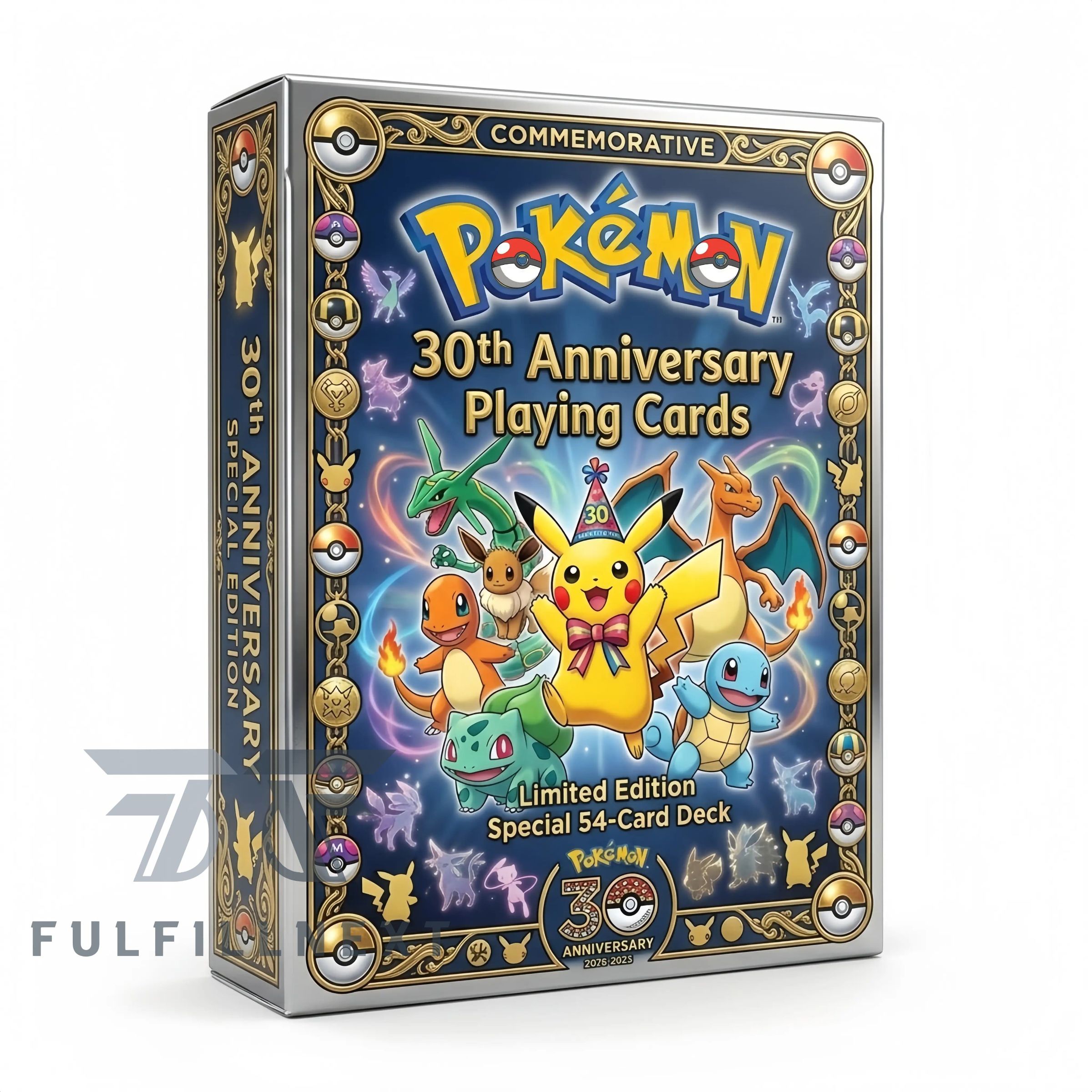 Pokémon 30th Anniversary Playing Cards - Image 2