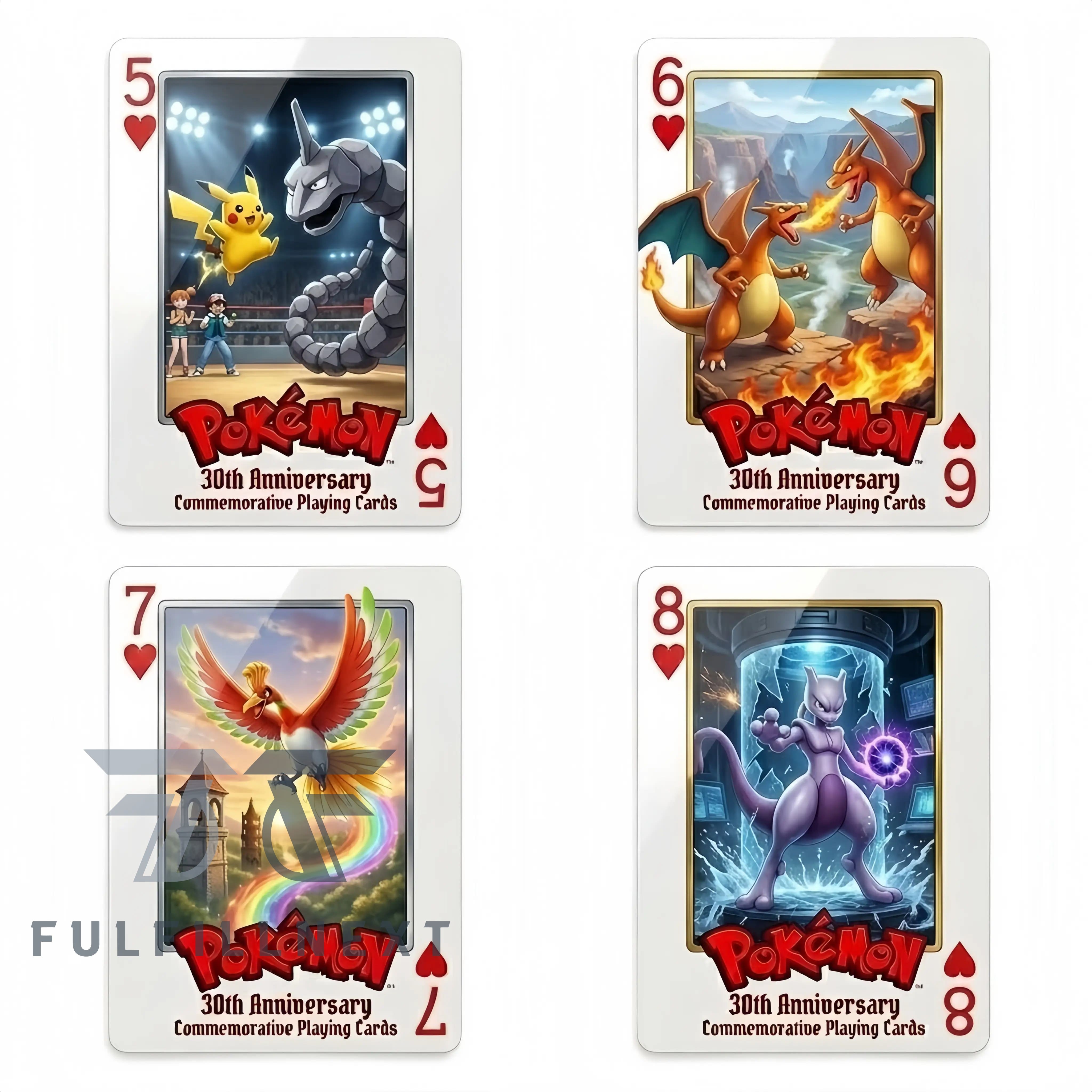 Pokémon 30th Anniversary Playing Cards - Image 4