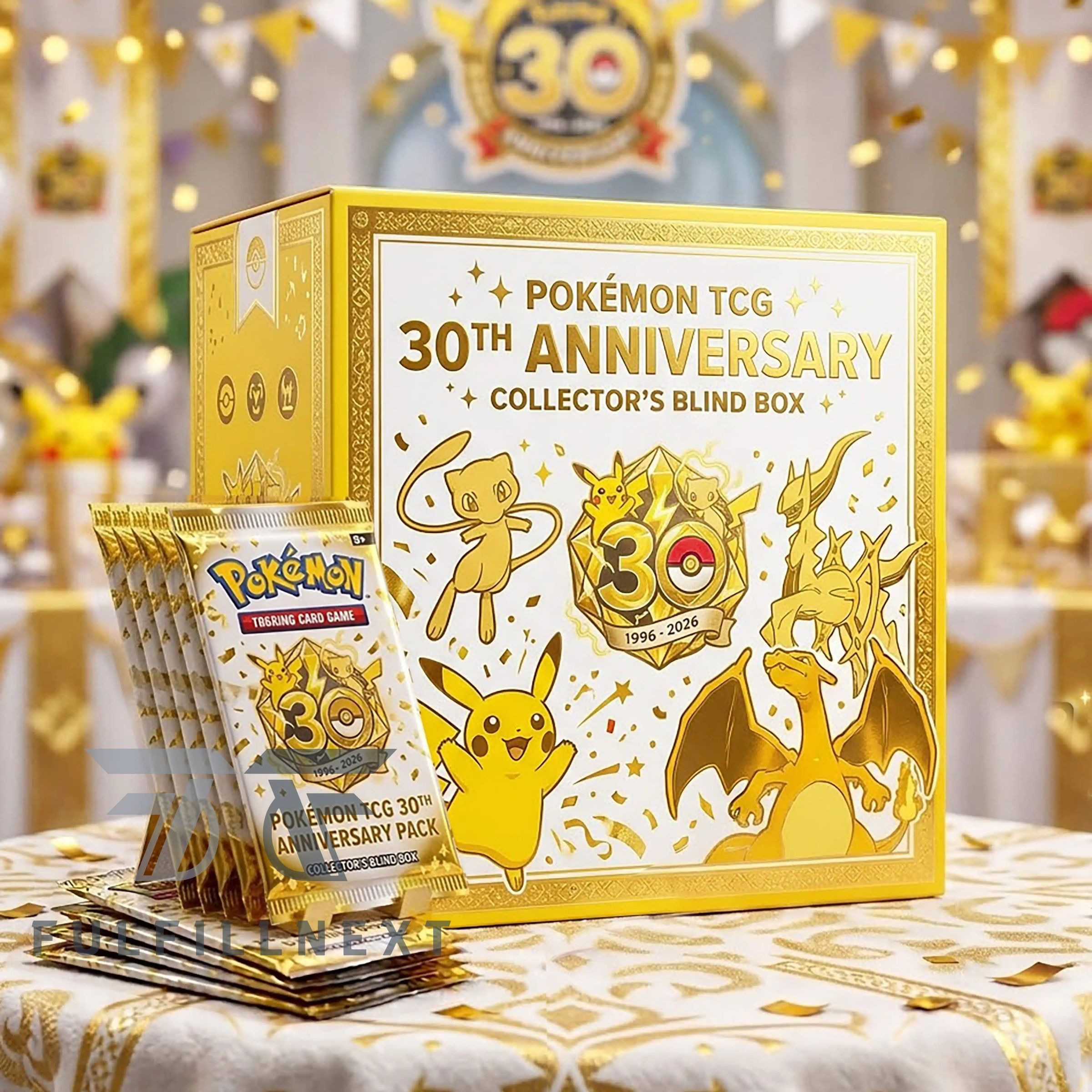 Pokémon 30th Anniversary Trading Cards
