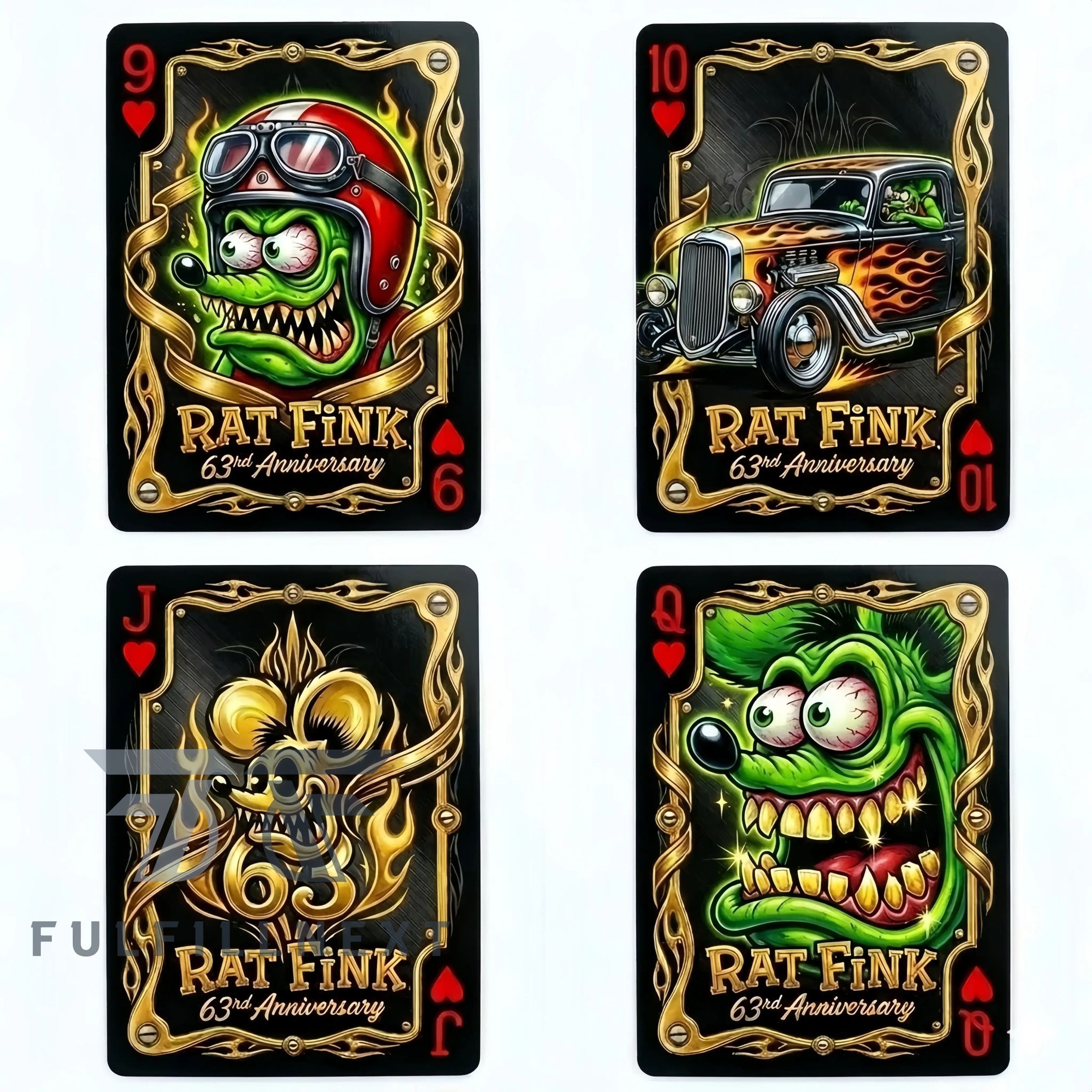 Rat Fink 63rd Anniversary Playing Cards - Image 6