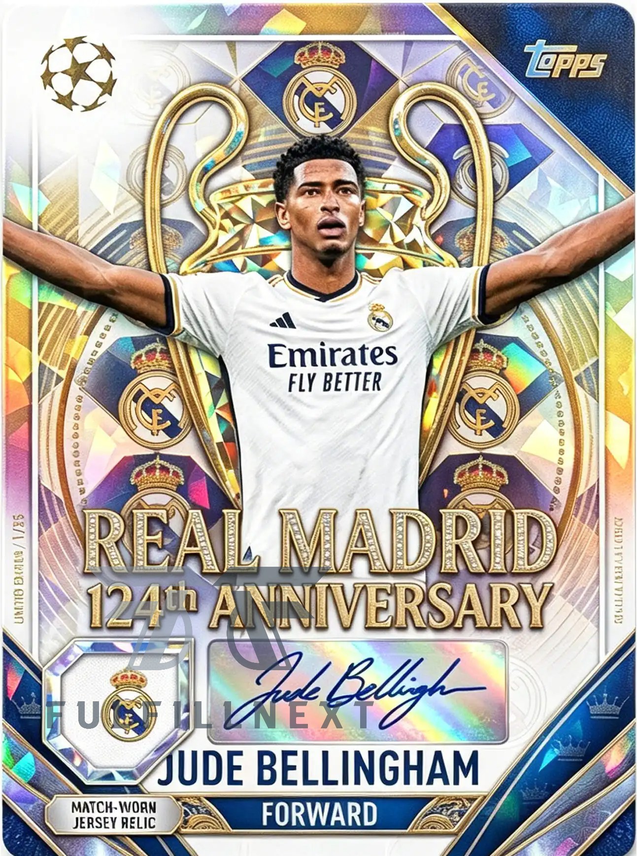 Real Madrid C.F. 124th Anniversary Trading Cards - Image 6