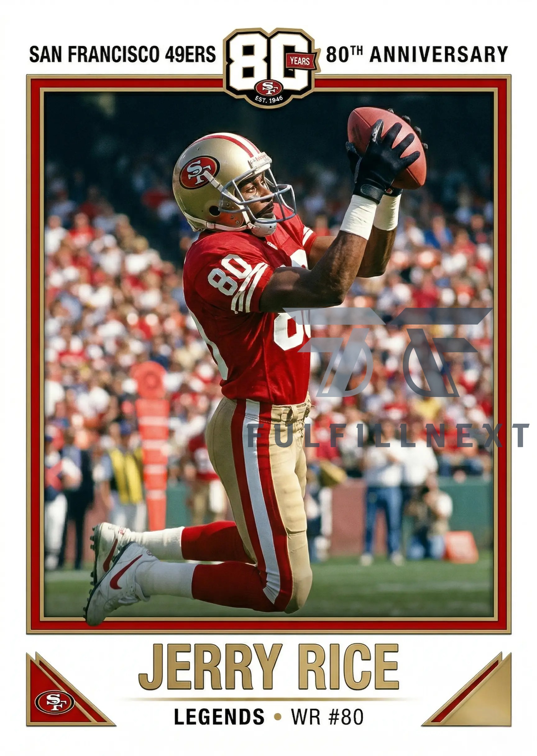San Francisco 49ers 80th Anniversary Trading Cards Box - Image 4