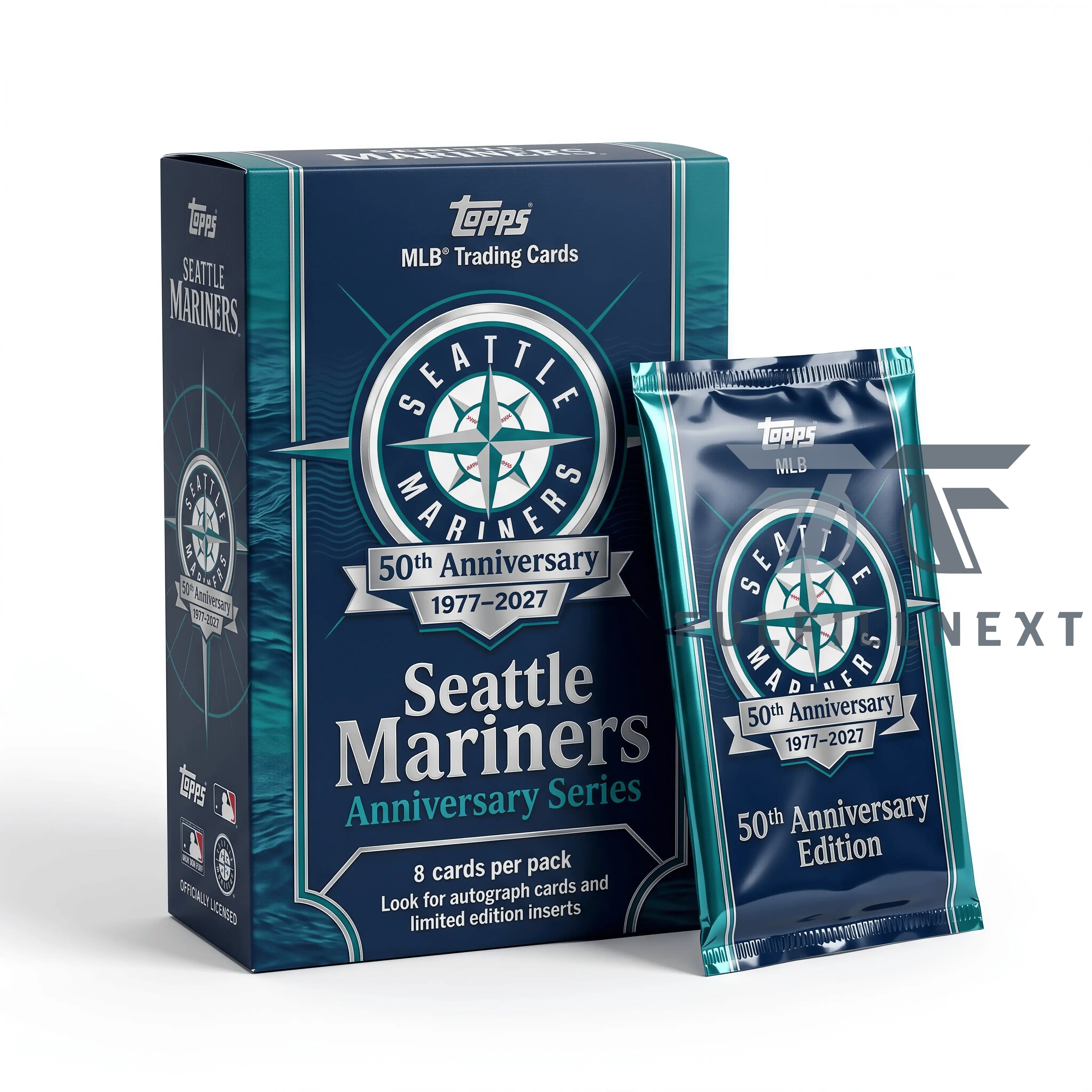 Seattle Mariners 50th Anniversary Trading Cards