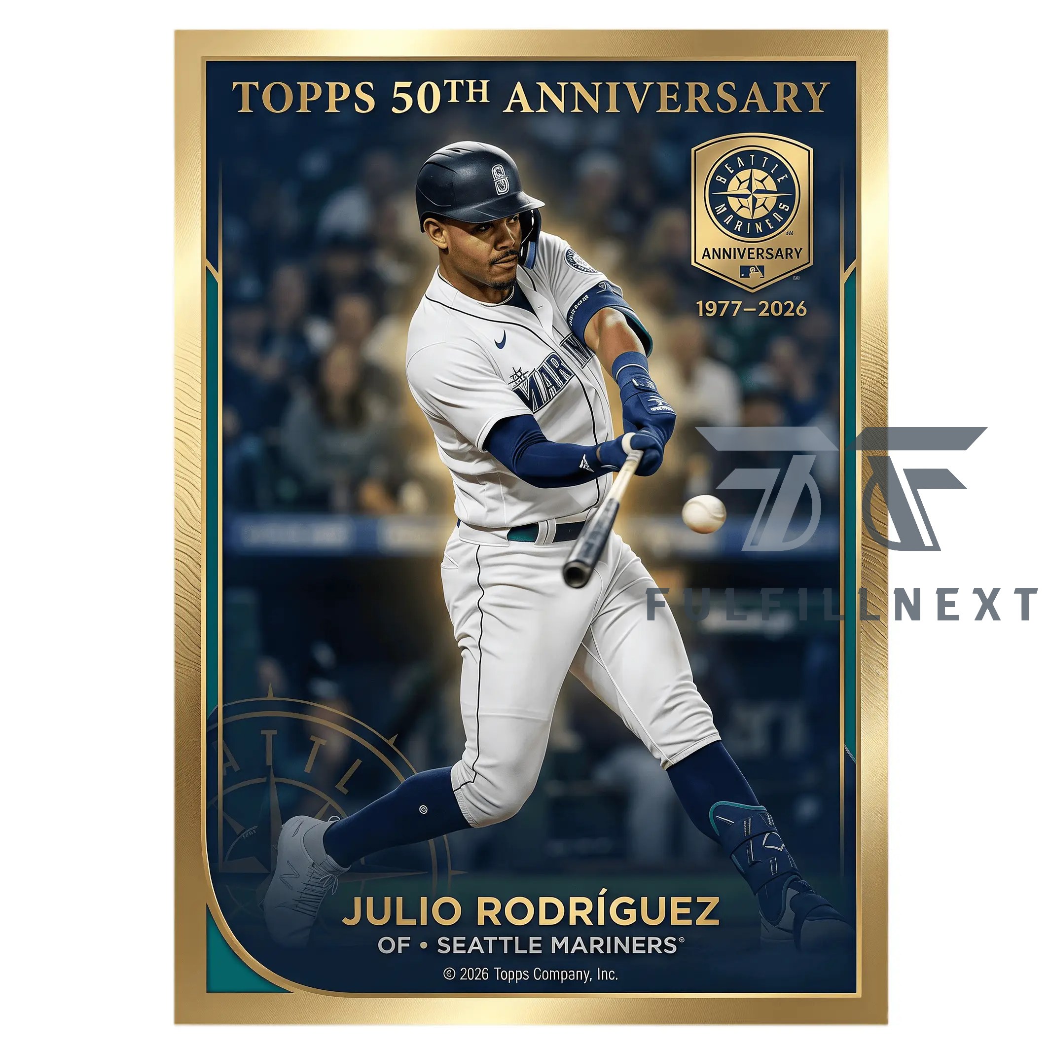 Seattle Mariners 50th Anniversary Trading Cards - Image 3