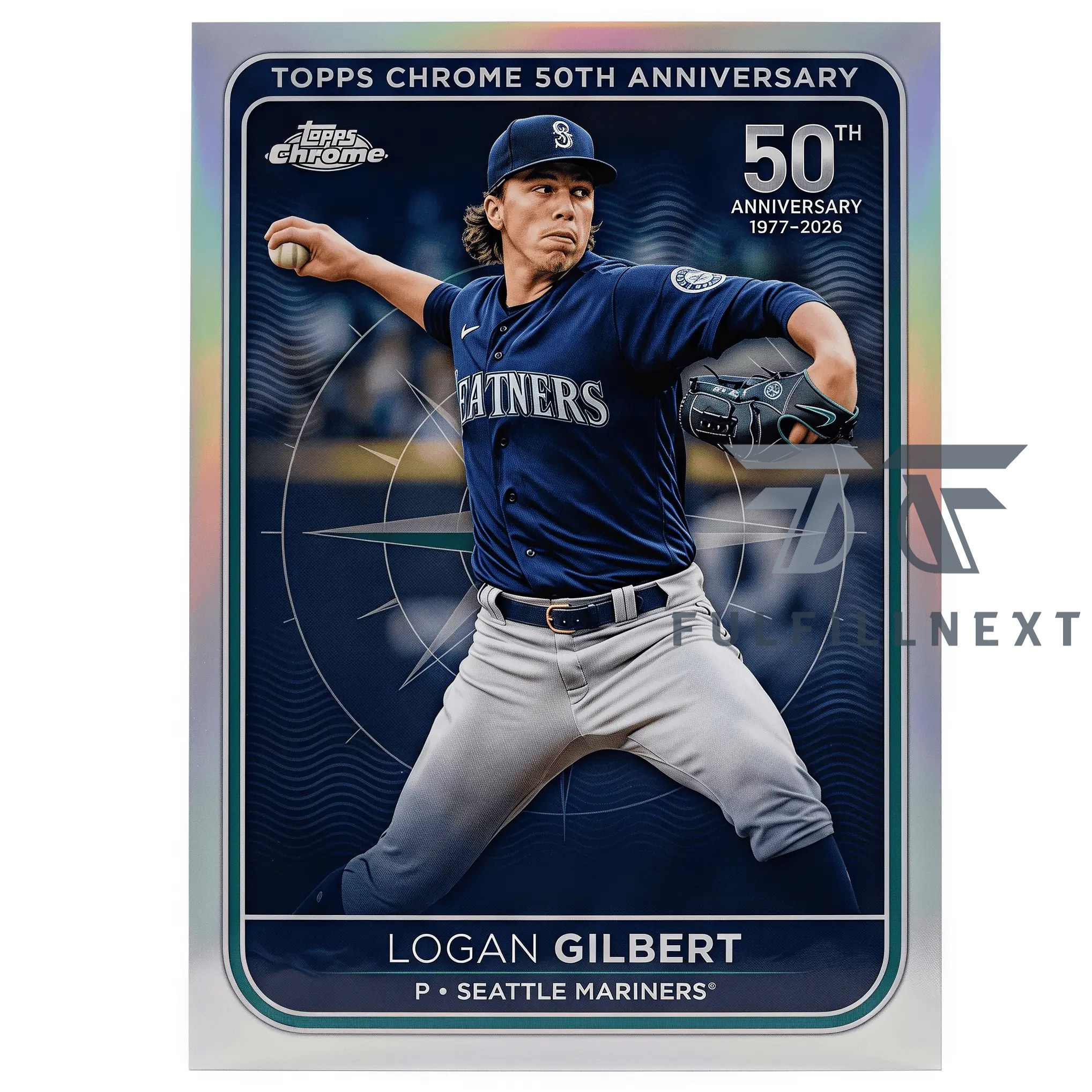 Seattle Mariners 50th Anniversary Trading Cards - Image 4