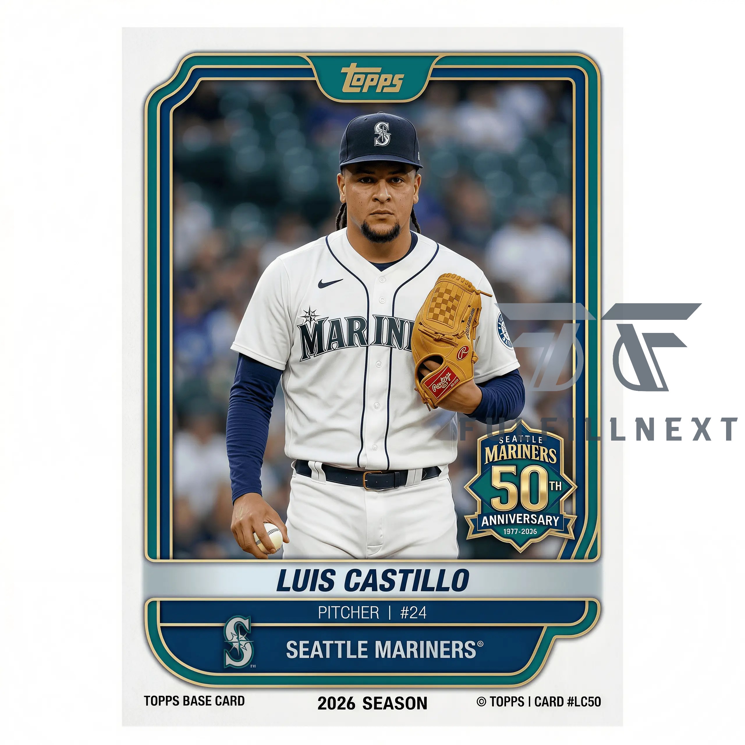 Seattle Mariners 50th Anniversary Trading Cards - Image 6