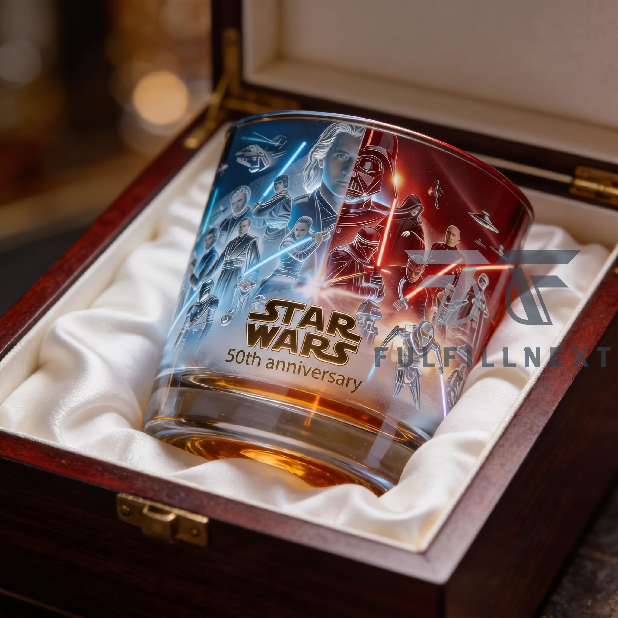 Star Wars 50th Anniversary Whiskey Glass
