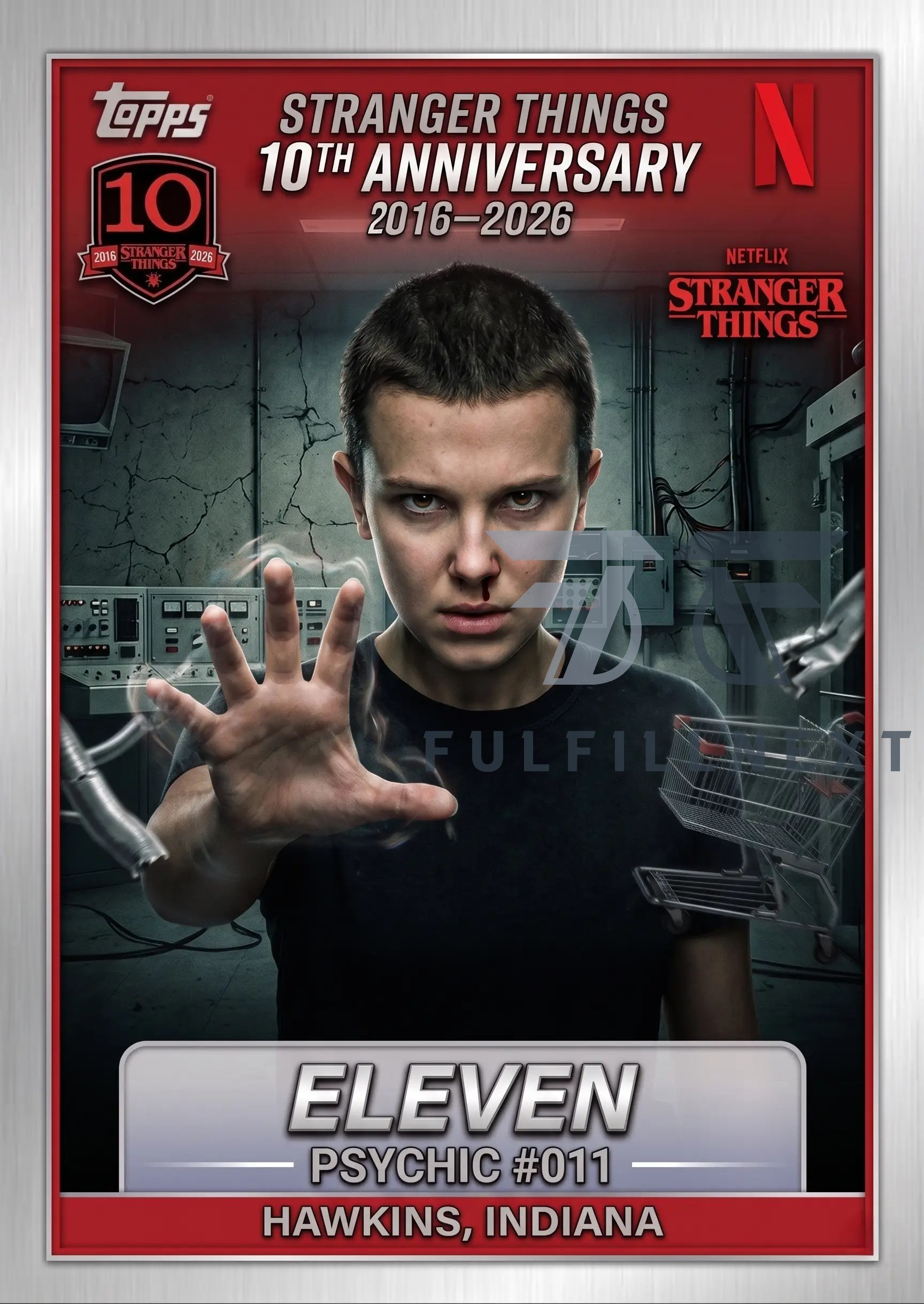 Stranger Things 10th Anniversary Card Collection - Image 4