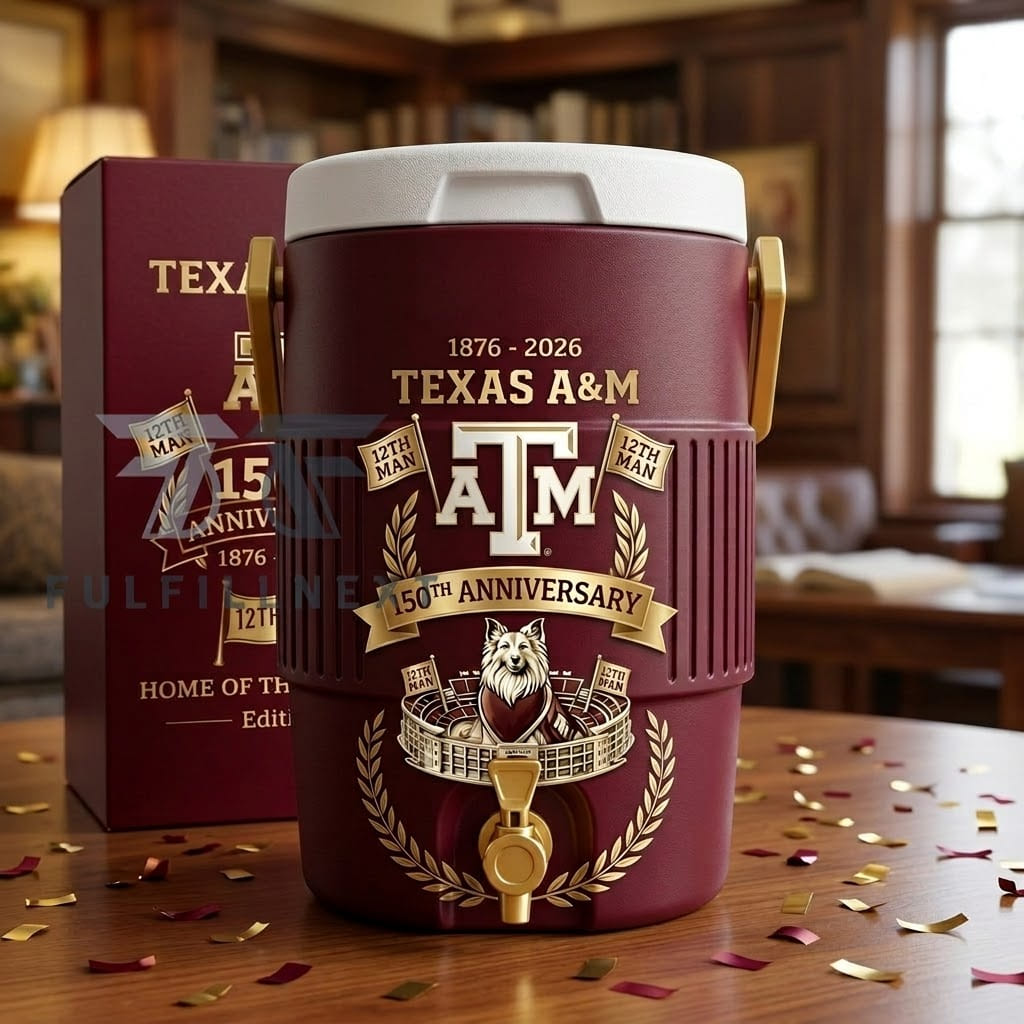Texas A&M 150th Anniversary Dugout Cooler Cup - Image 2