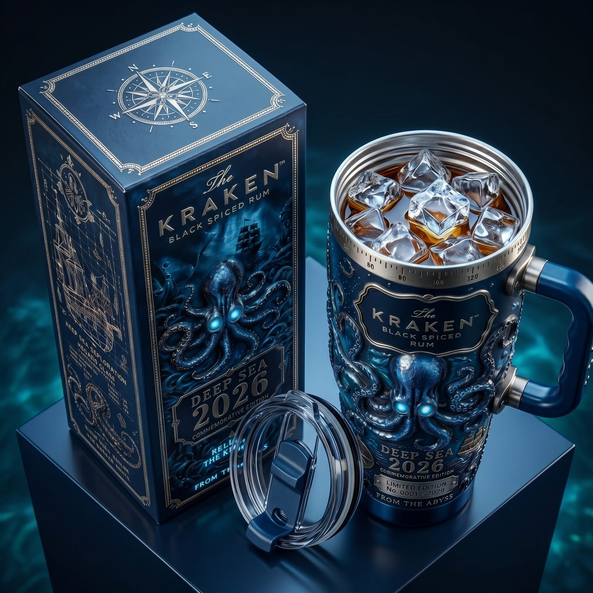 The Kraken Deep Sea Comemorative Edition Tumbler - Image 2