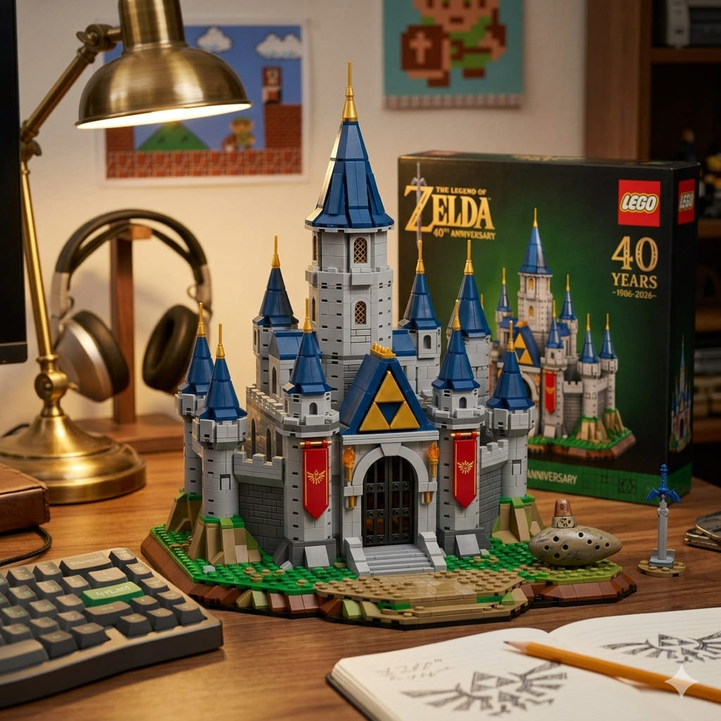 The Legend of Zelda 40th Anniversary LEGO Set - Image 3