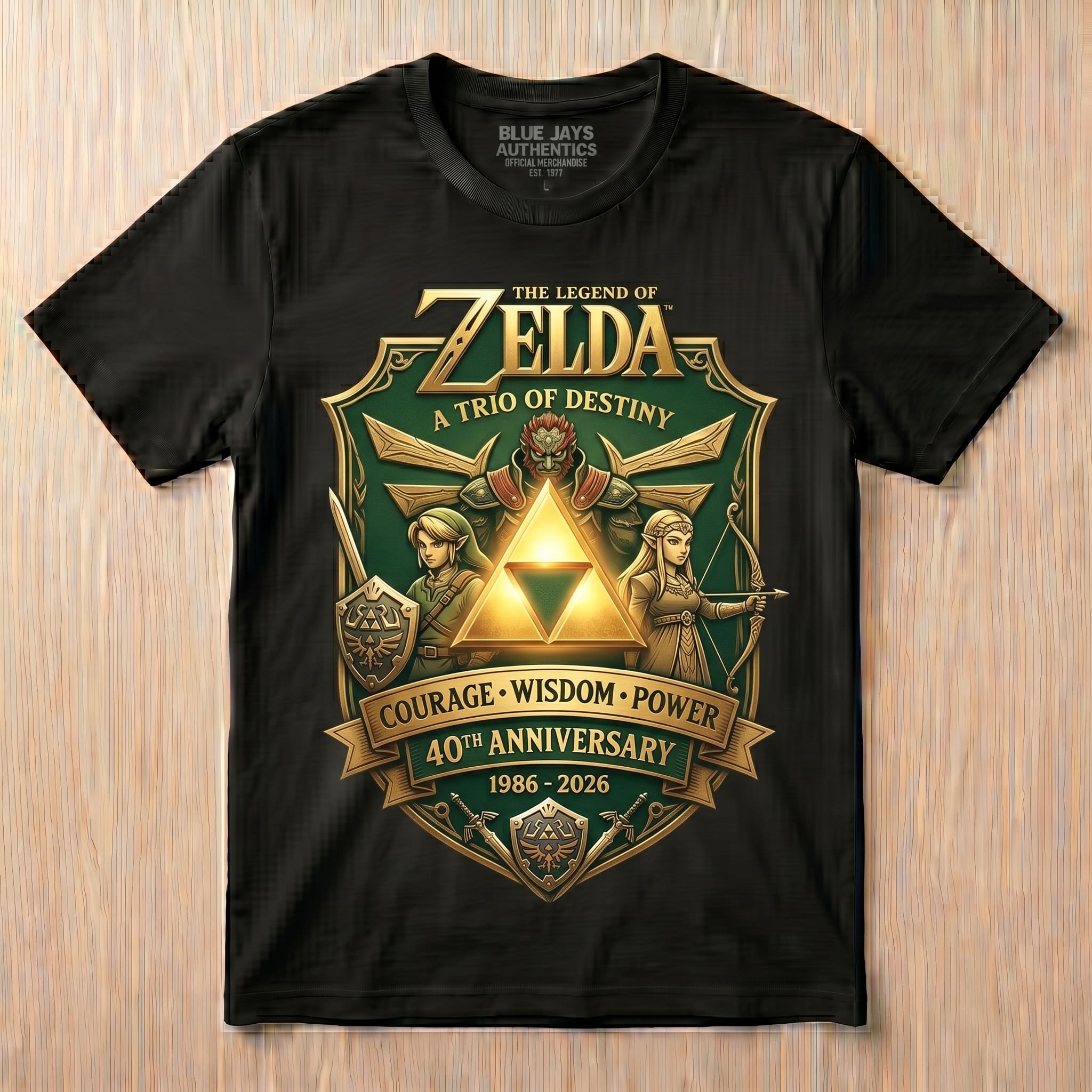 The Legend of Zelda 40th Anniversary T-shirt