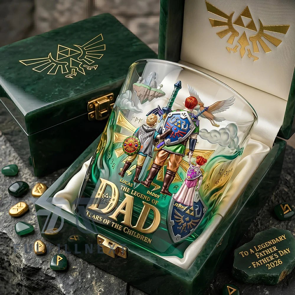The Legend of Zelda Father's Day 2026 Whiskey Glass