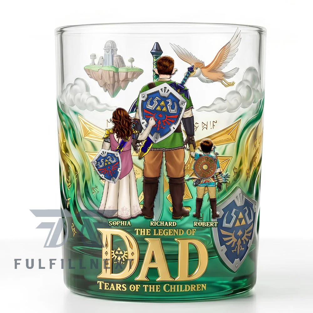 The Legend of Zelda Father's Day 2026 Whiskey Glass - Image 3